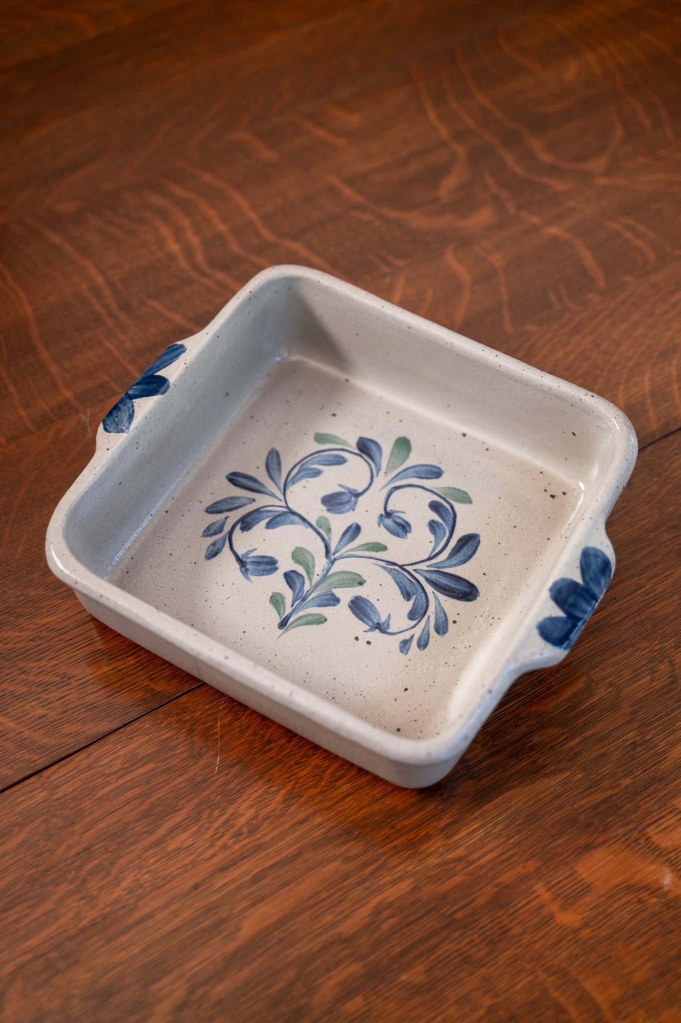 Prairie Floral Square Baker