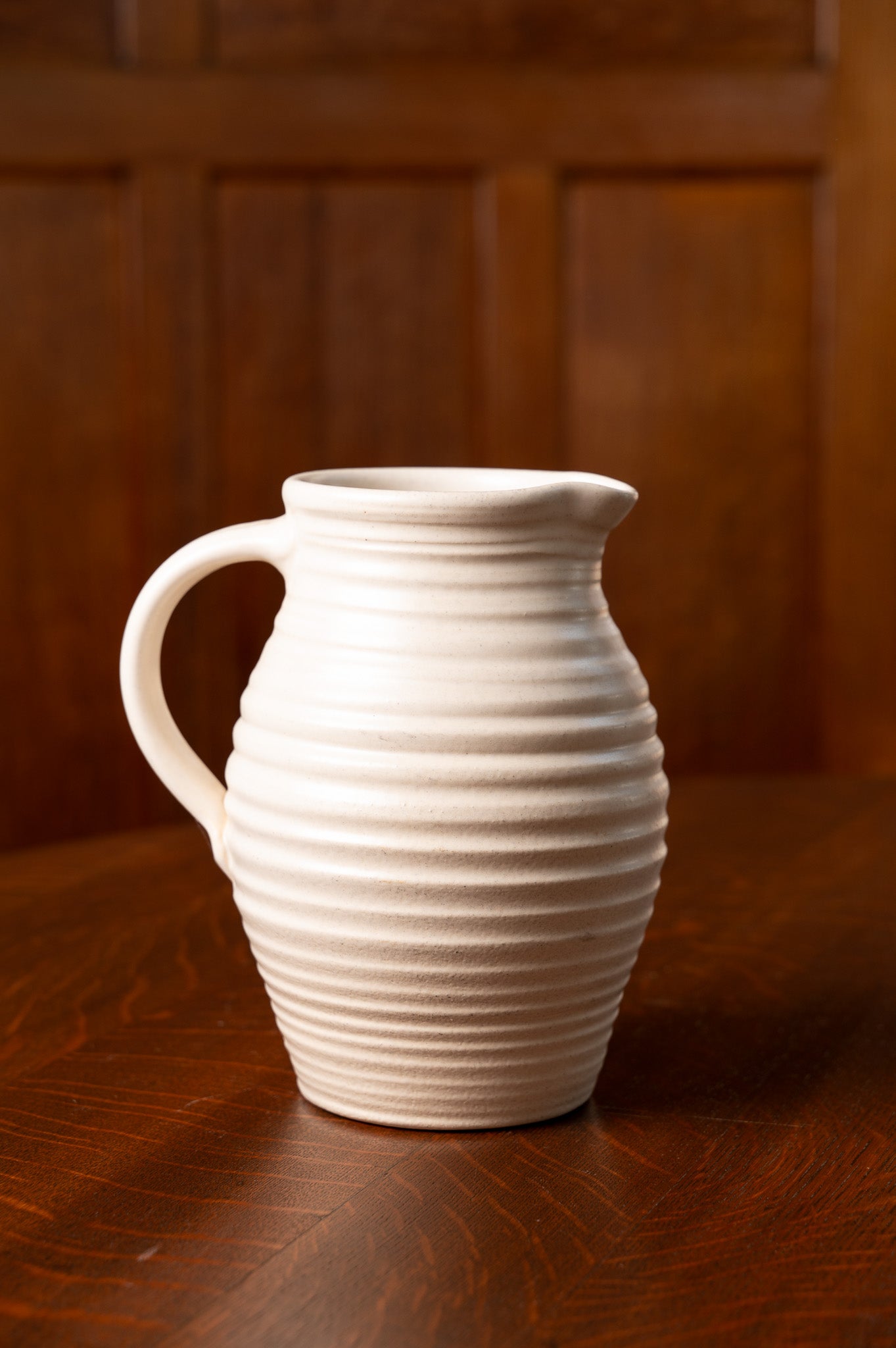 Modern Prairie Signature Impression Carafe in Prairie Linen