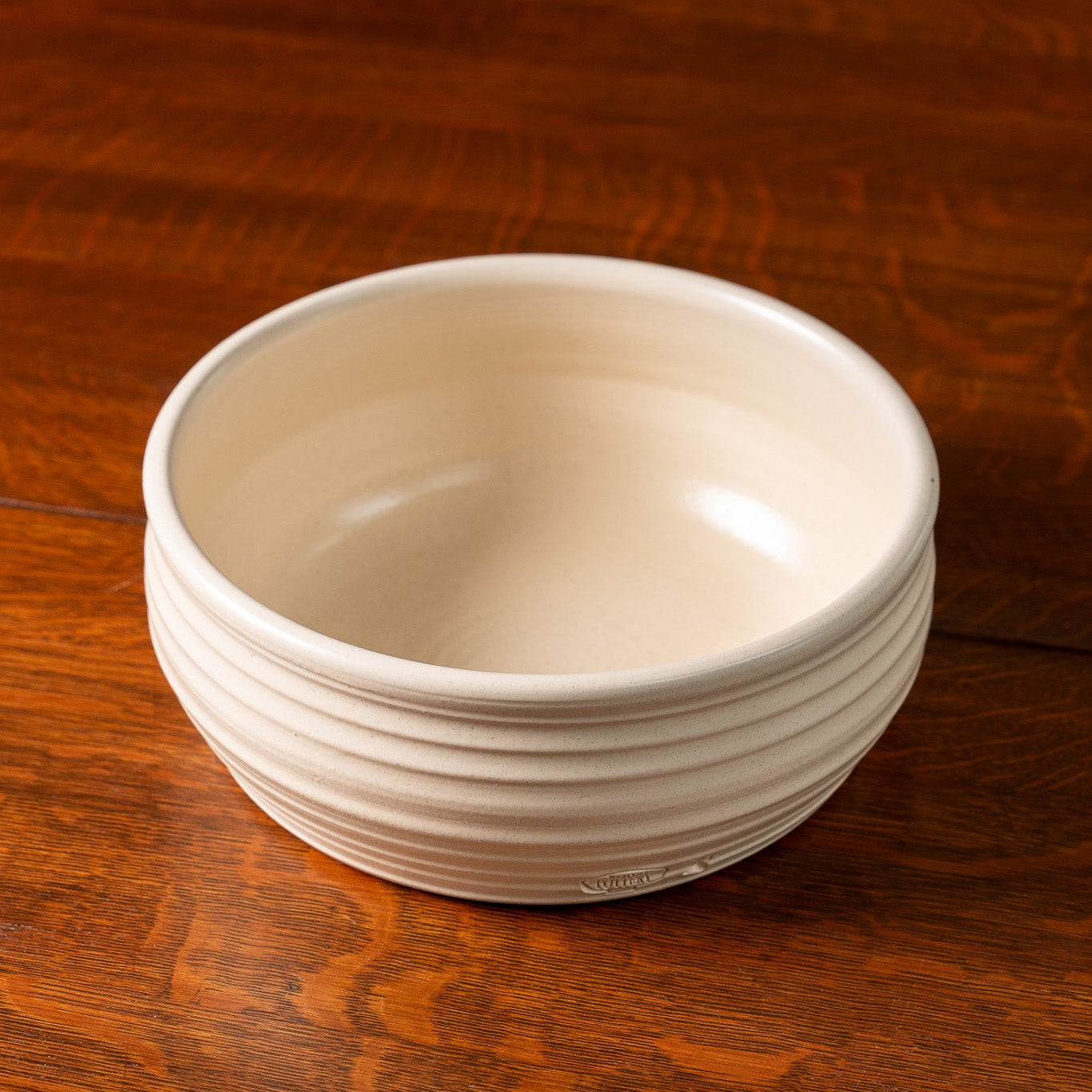 Prairie Linen Ridges Serving Bowl