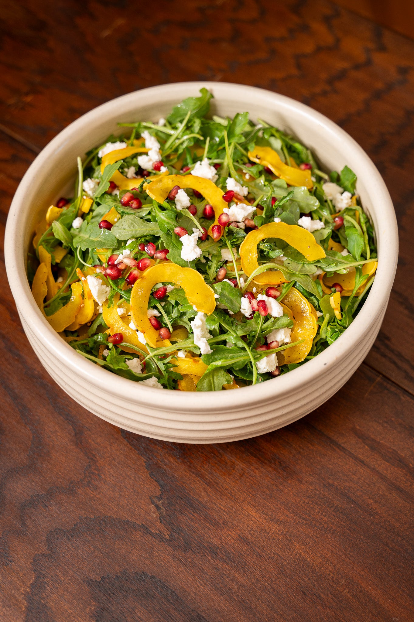 Prairie Linen Ridges Serving Bowl