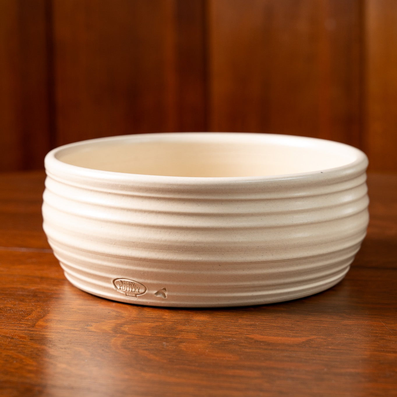 Prairie Linen Ridges Serving Bowl