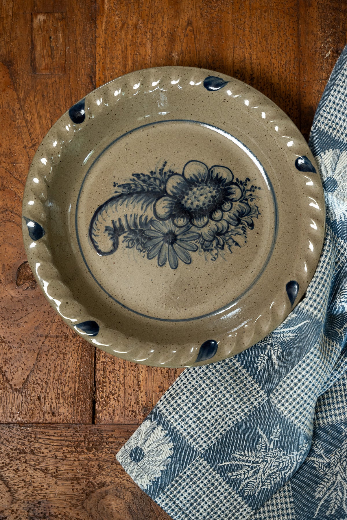 Autumn Memories Ceramic Pie Plate