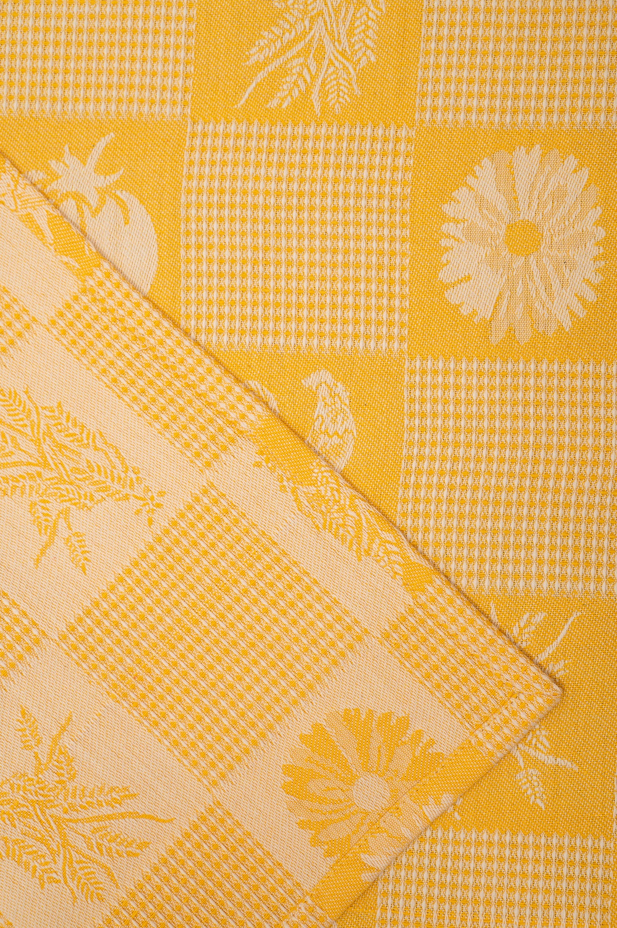 Prairie Kitchen Jacquard Tea Towel in Warm, Set of 3