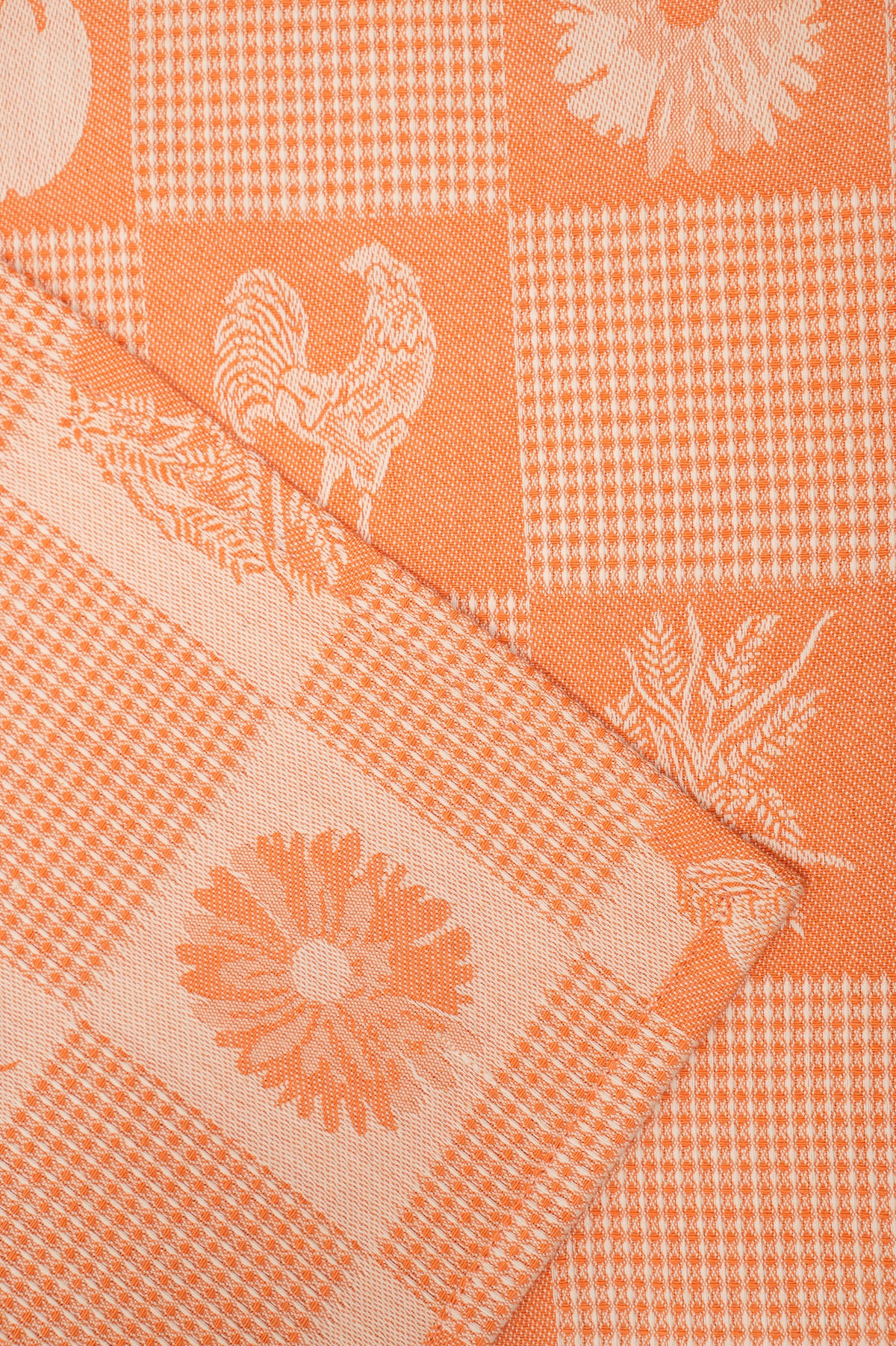 Prairie Kitchen Jacquard Tea Towel in Warm, Set of 3