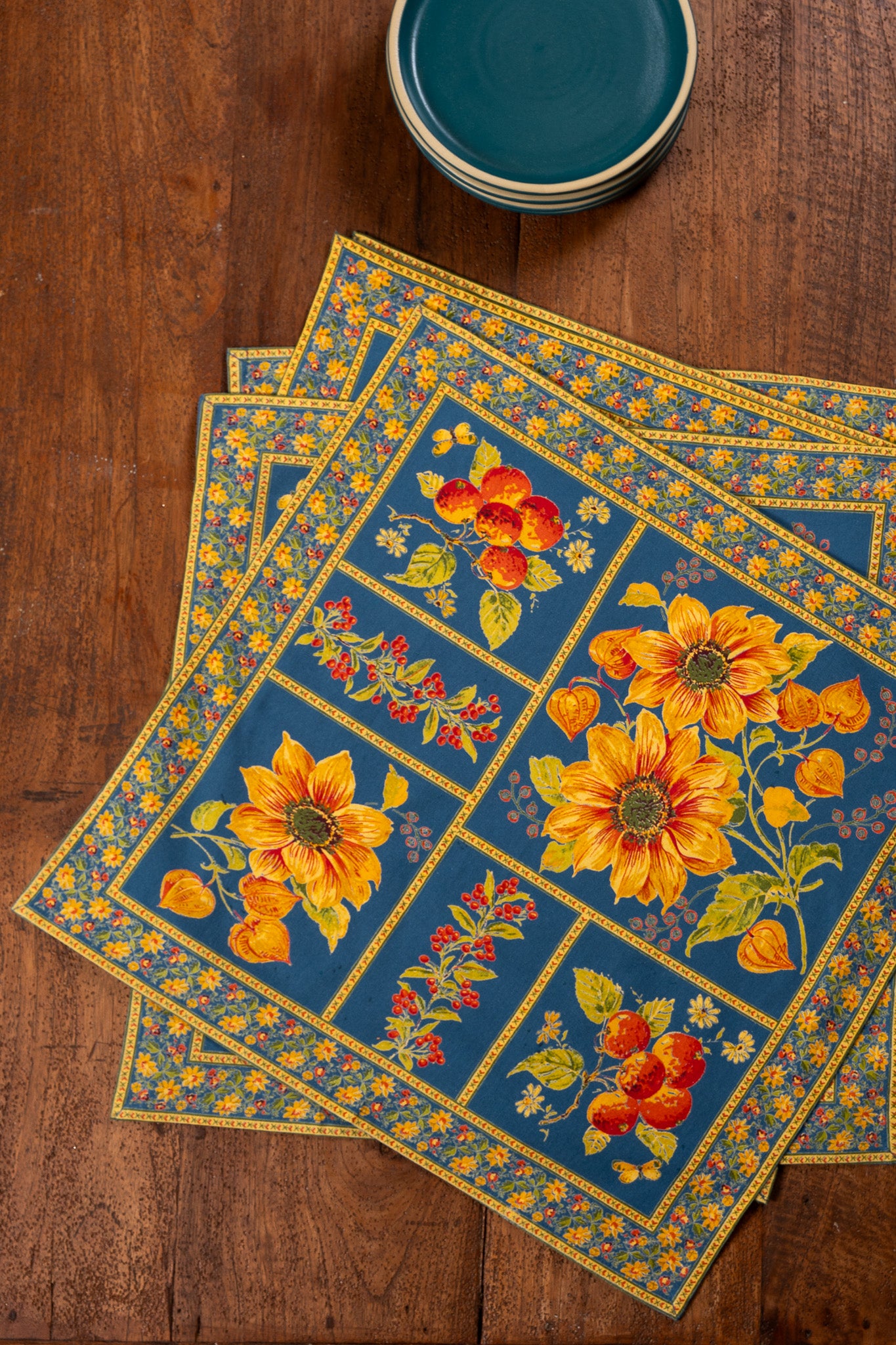 On the Prairie Luncheon Napkins, Set of 4