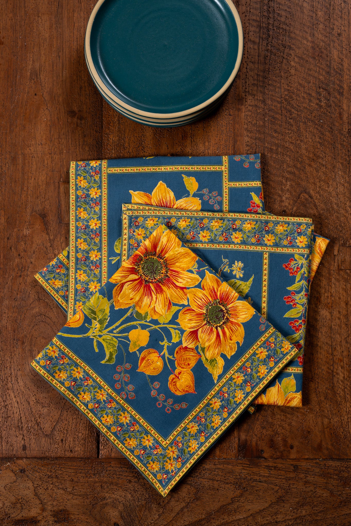 On the Prairie Luncheon Napkins, Set of 4
