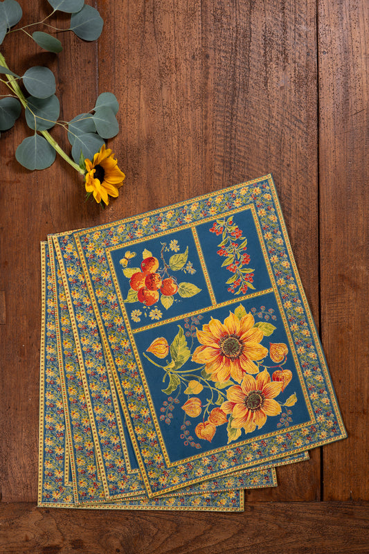 On the Prairie Placemats, Set of 4