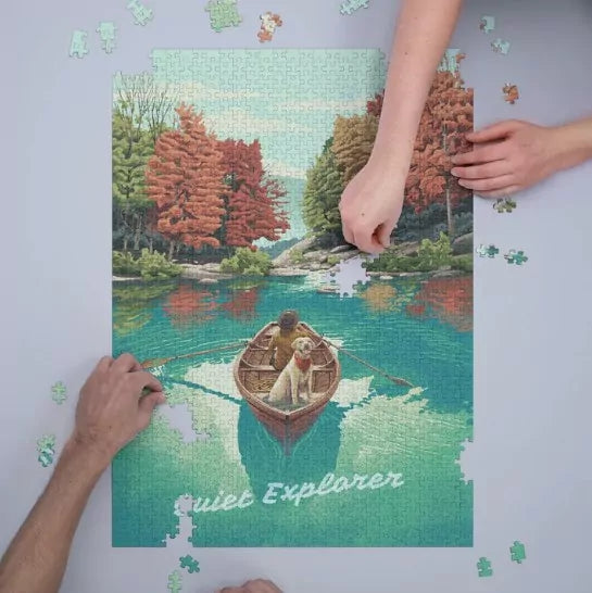 Quiet Explorer Jigsaw Puzzle Modern Prairie
