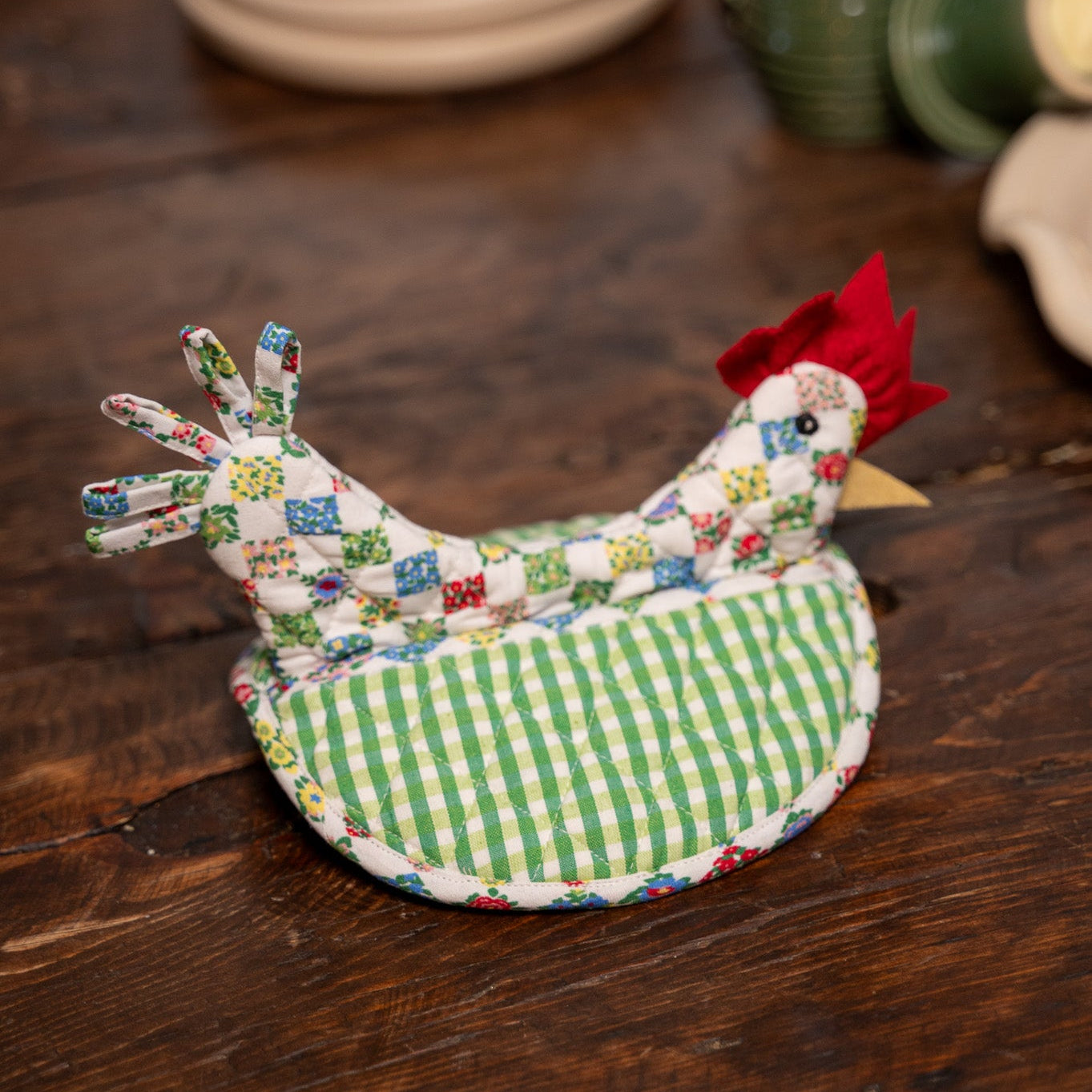 Rebecca Happy Hen Mini Mitt