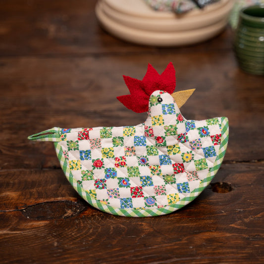 Rebecca Happy Hen Potholder