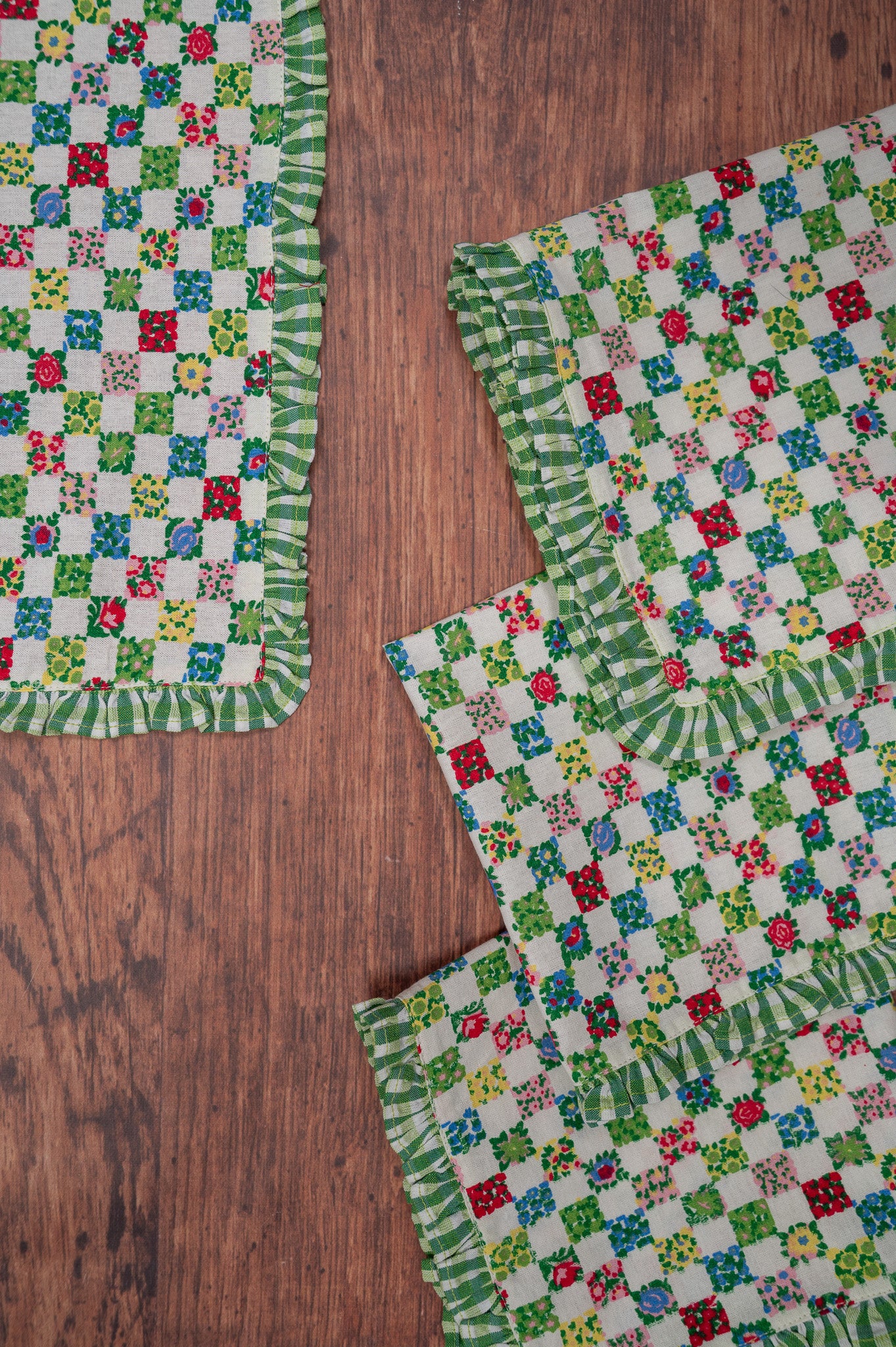 Rebecca Ruffle Napkins, Set of 4