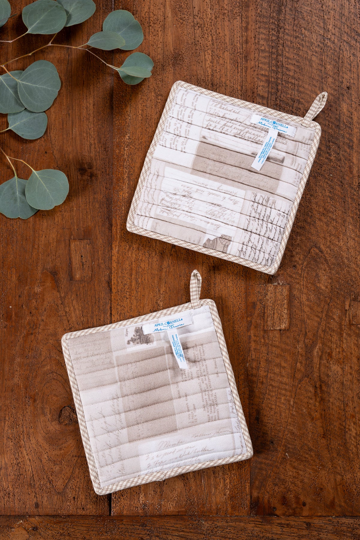 Family Recipe Origami Potholder