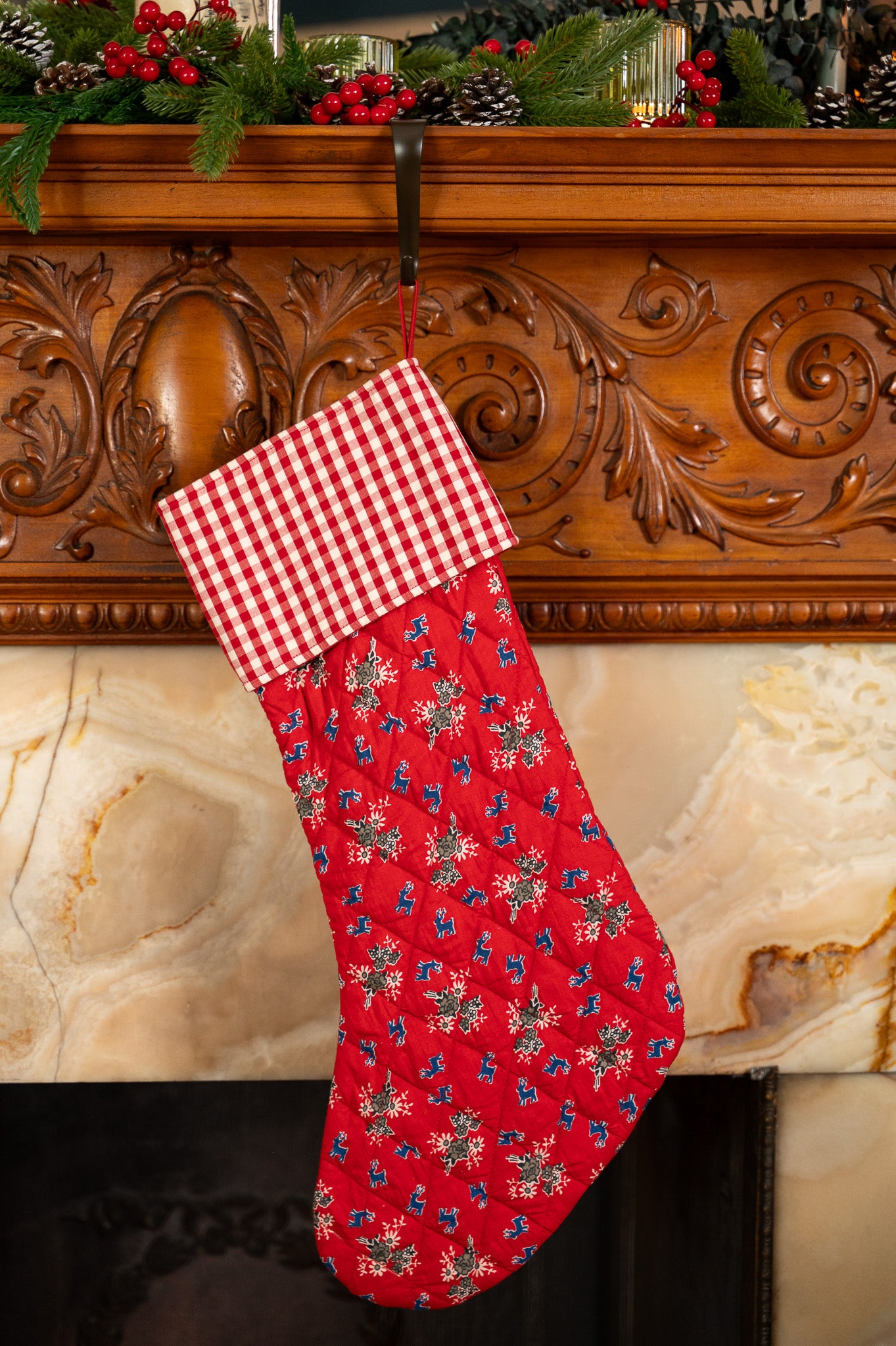 Dancing Reindeer Stocking