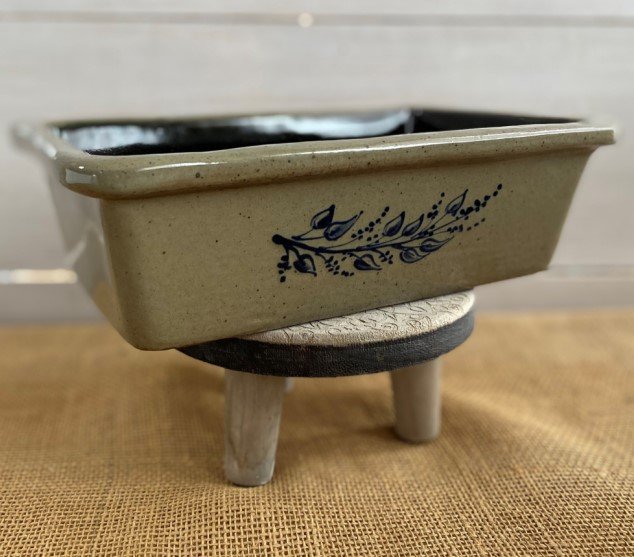 Farm Floral Ceramic Loaf Pan