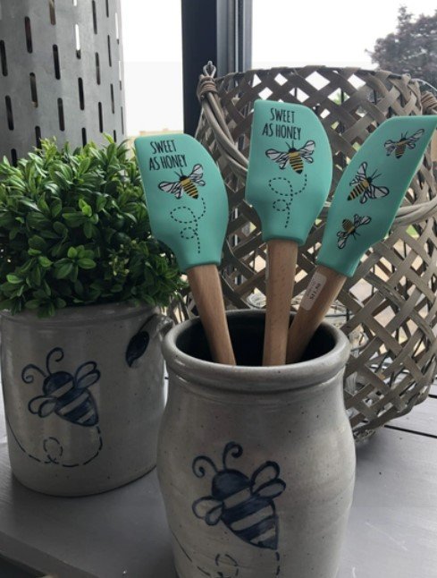 Busy Bee Utensil Jar