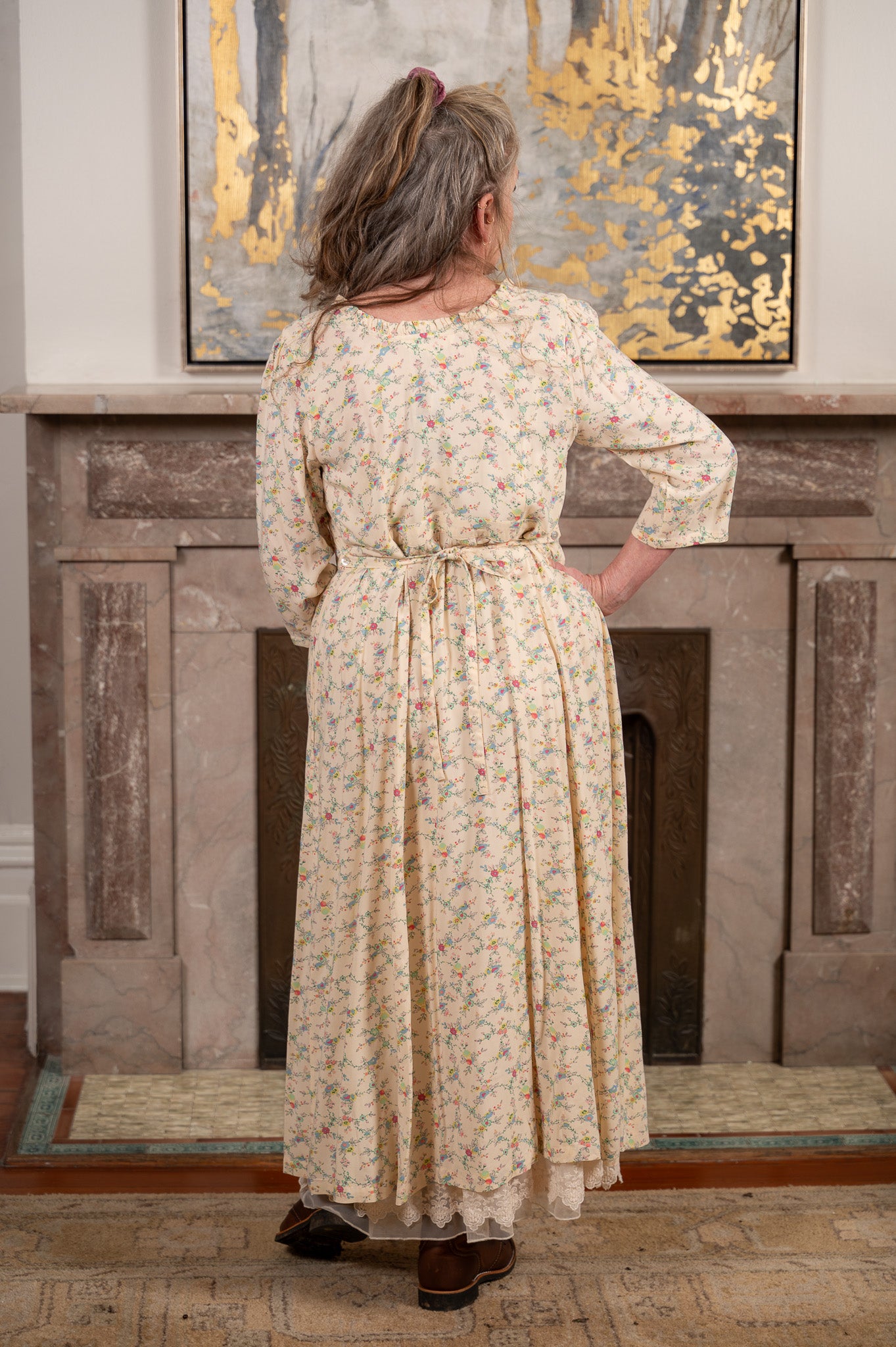 Samantha Laura Dress | April Cornell 3/4 Sleeve - Modern Prairie Inc.