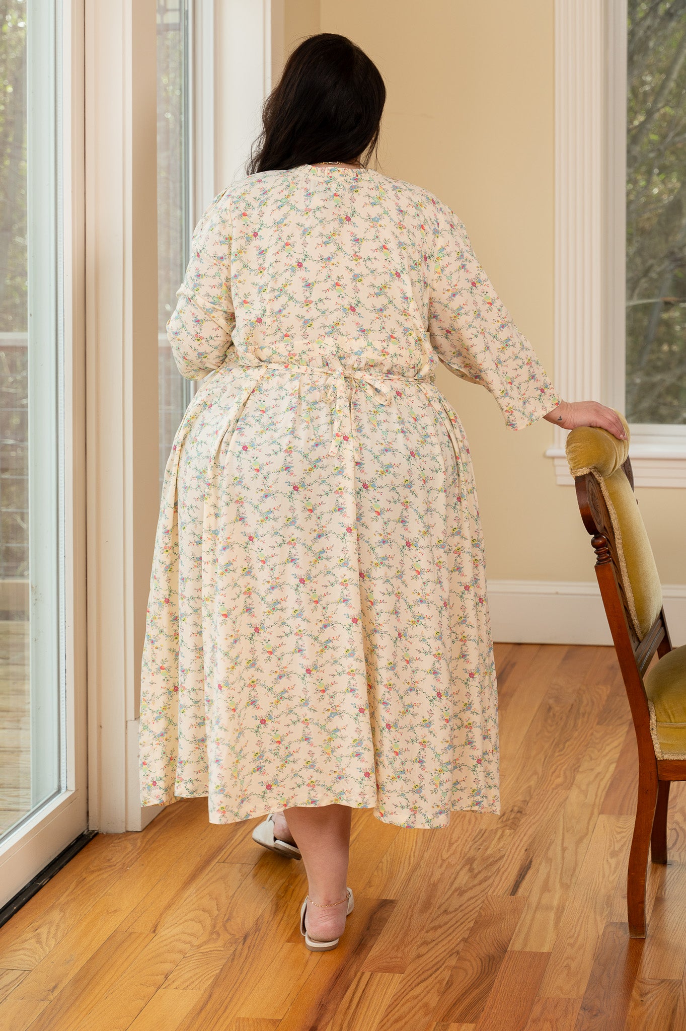 Samantha Laura Dress | April Cornell 3/4 Sleeve - Modern Prairie Inc.