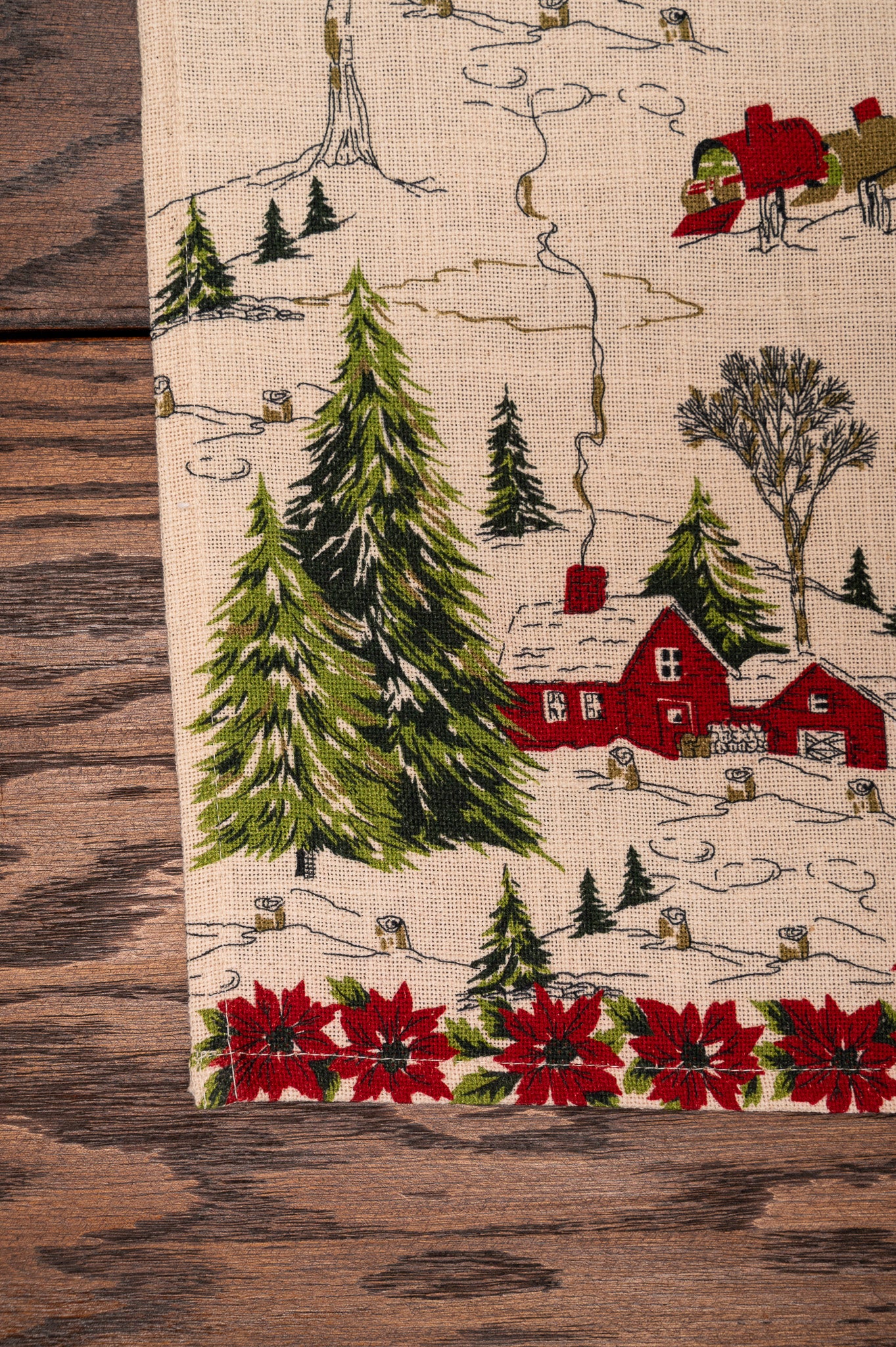 Short Bread Cookies Watercolor Tea Towel