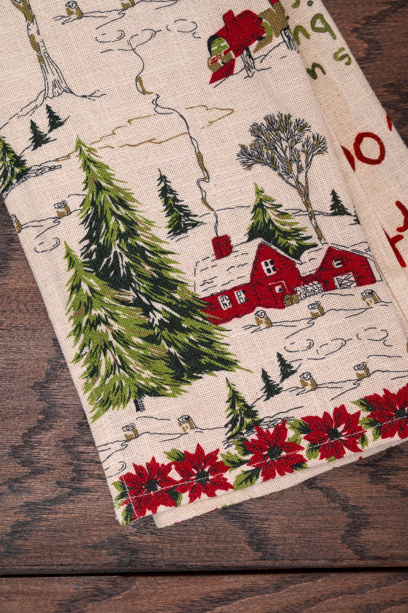 Short Bread Cookies Watercolor Tea Towel