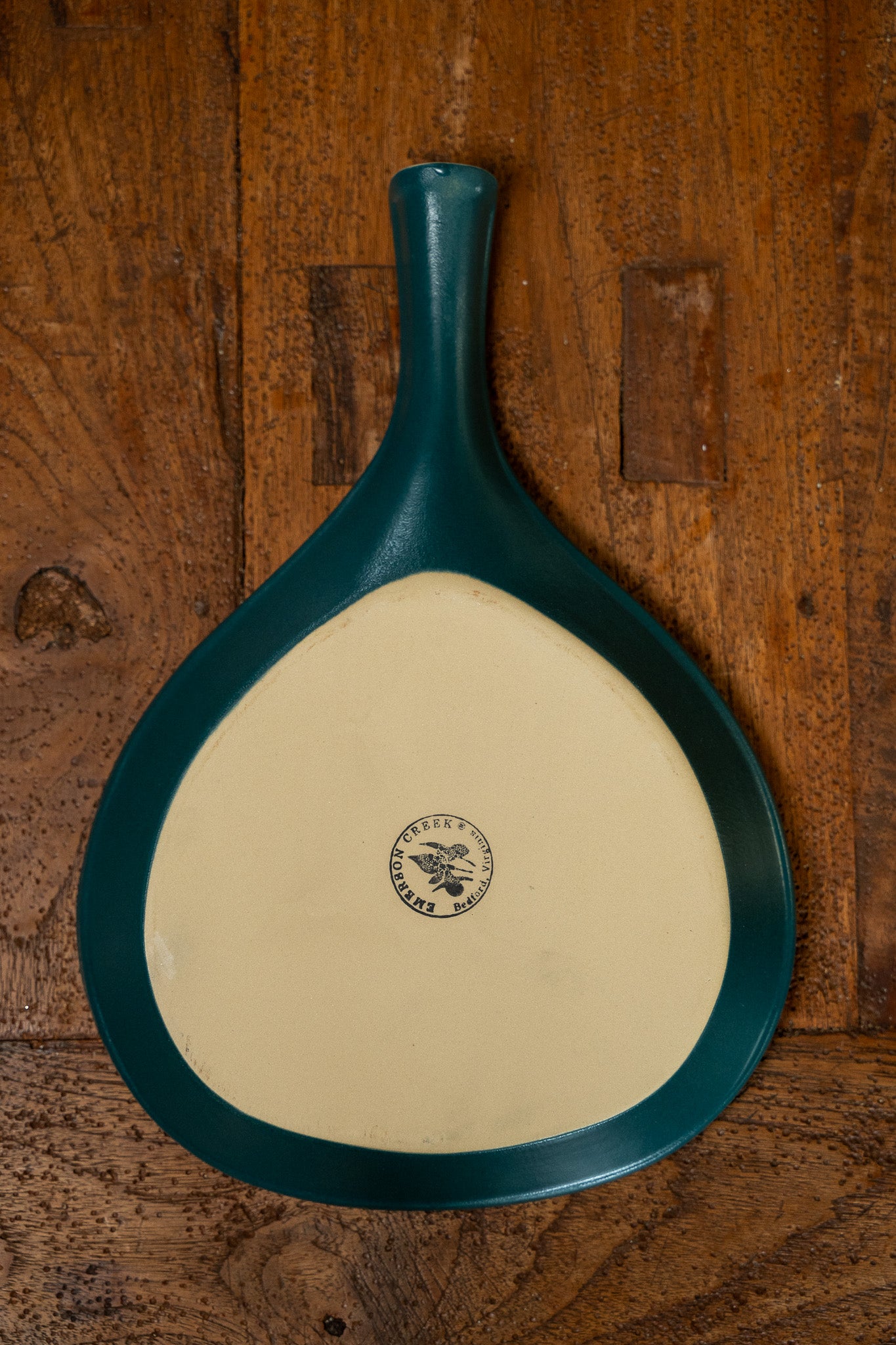 The Brookline Skillet Plate in Baltic Blue