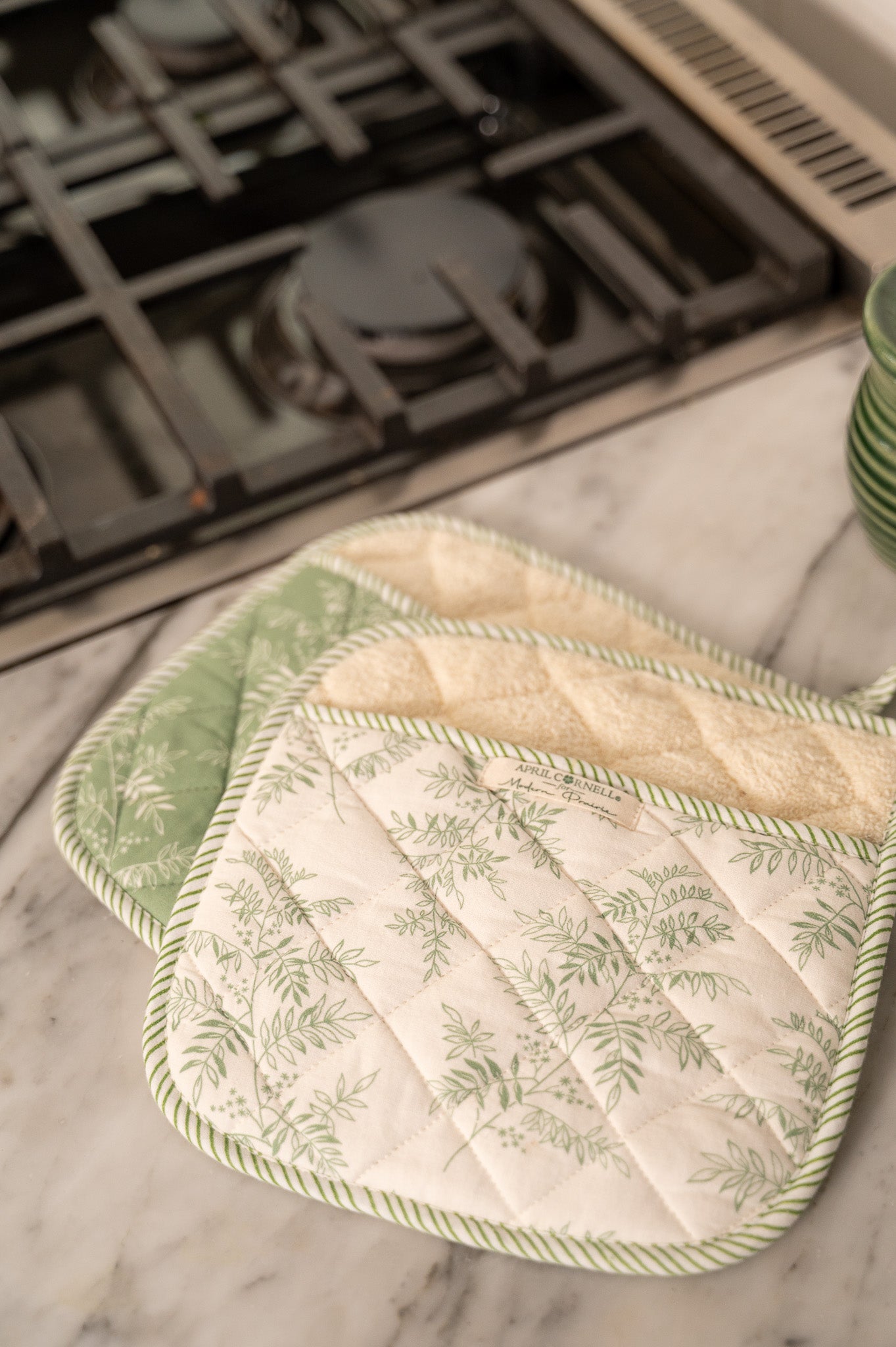 Fern Pocket Potholder, Set of 2