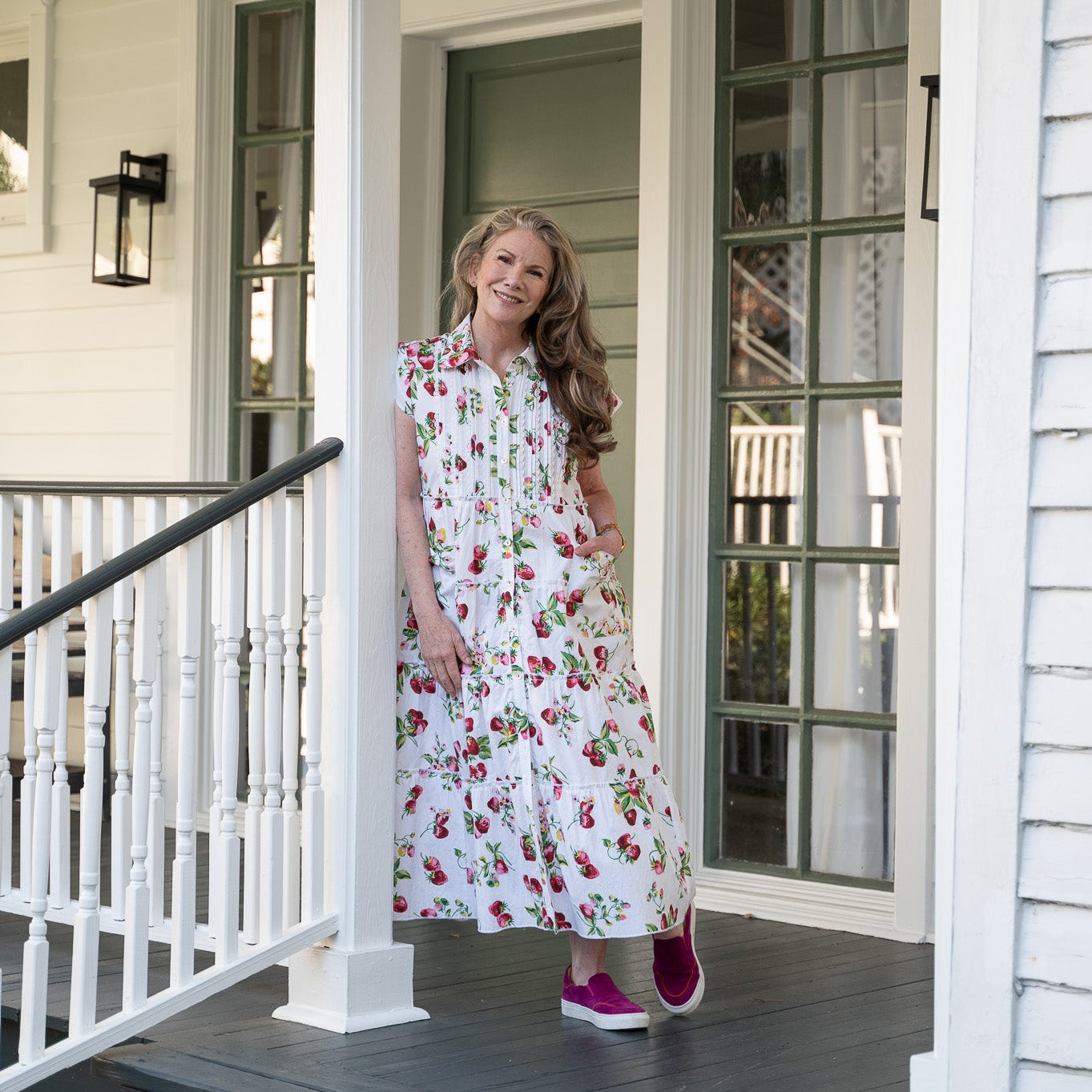 The Strawberry Prairie Dress