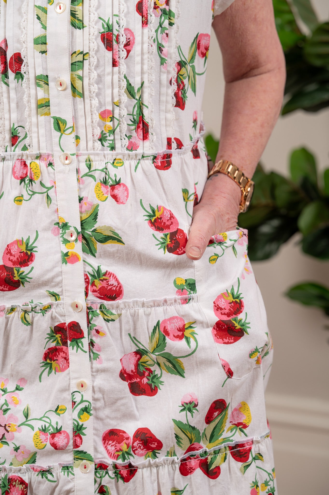 The Strawberry Prairie Dress