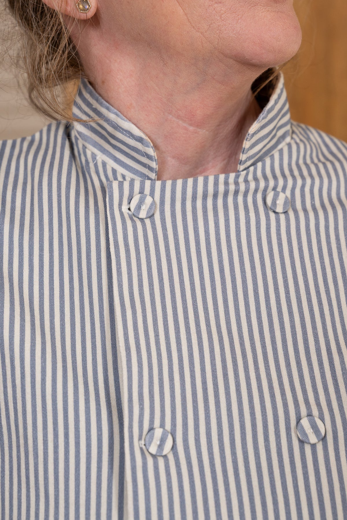 Homestead Stripe chef's coat