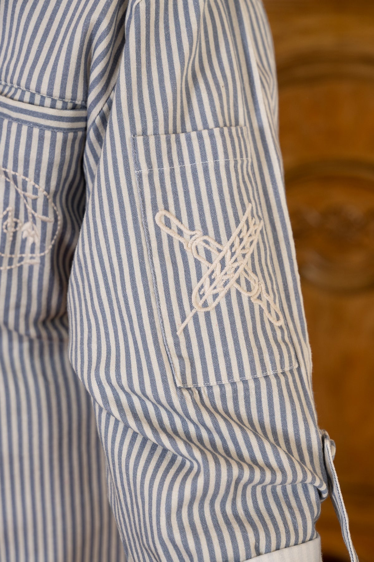 Homestead Stripe chef's coat