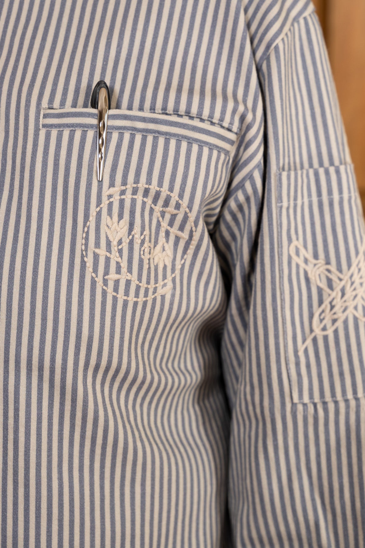 Homestead Stripe chef's coat