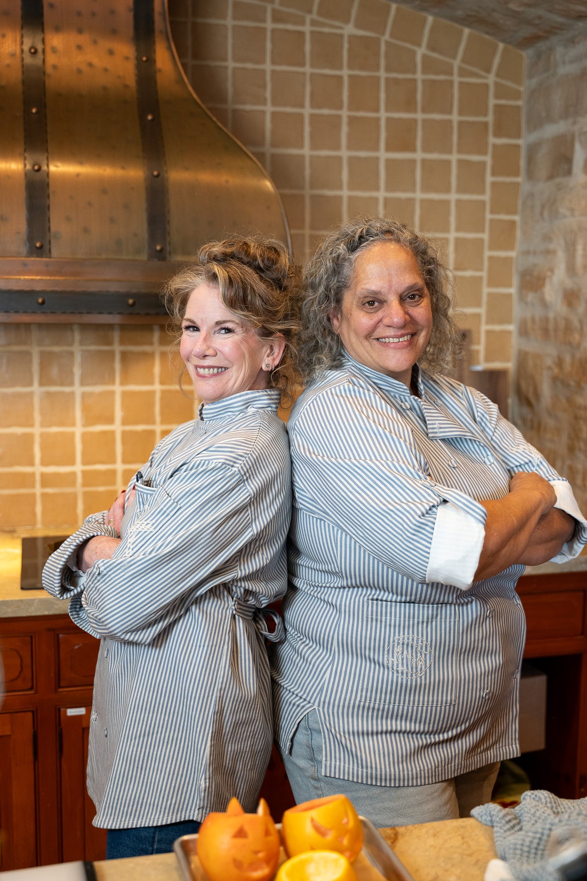 Homestead Stripe chef's coat