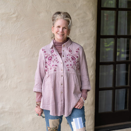Letters From Home Tunic