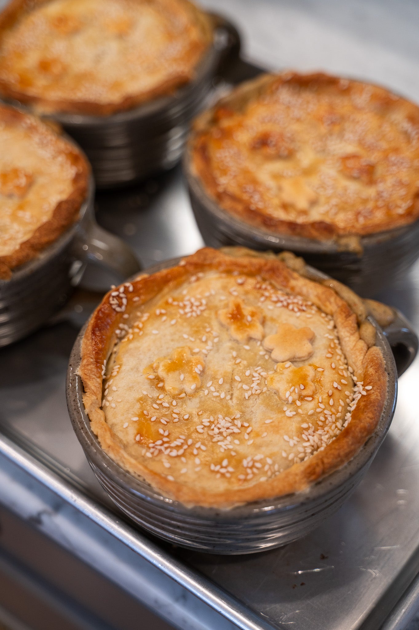 Mocha Glaze Ridges Porringer