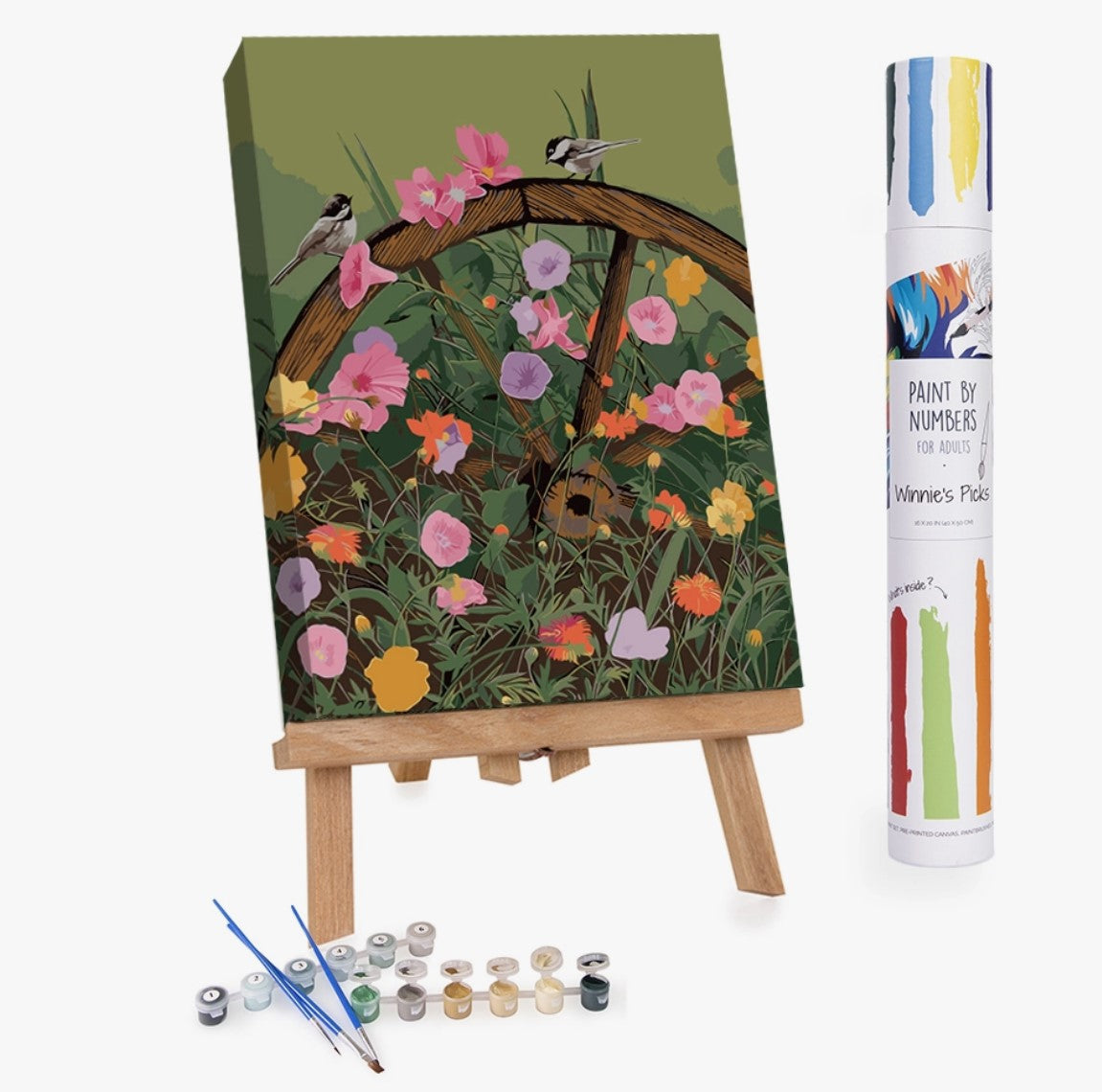 Vintage Garden Paint by Numbers