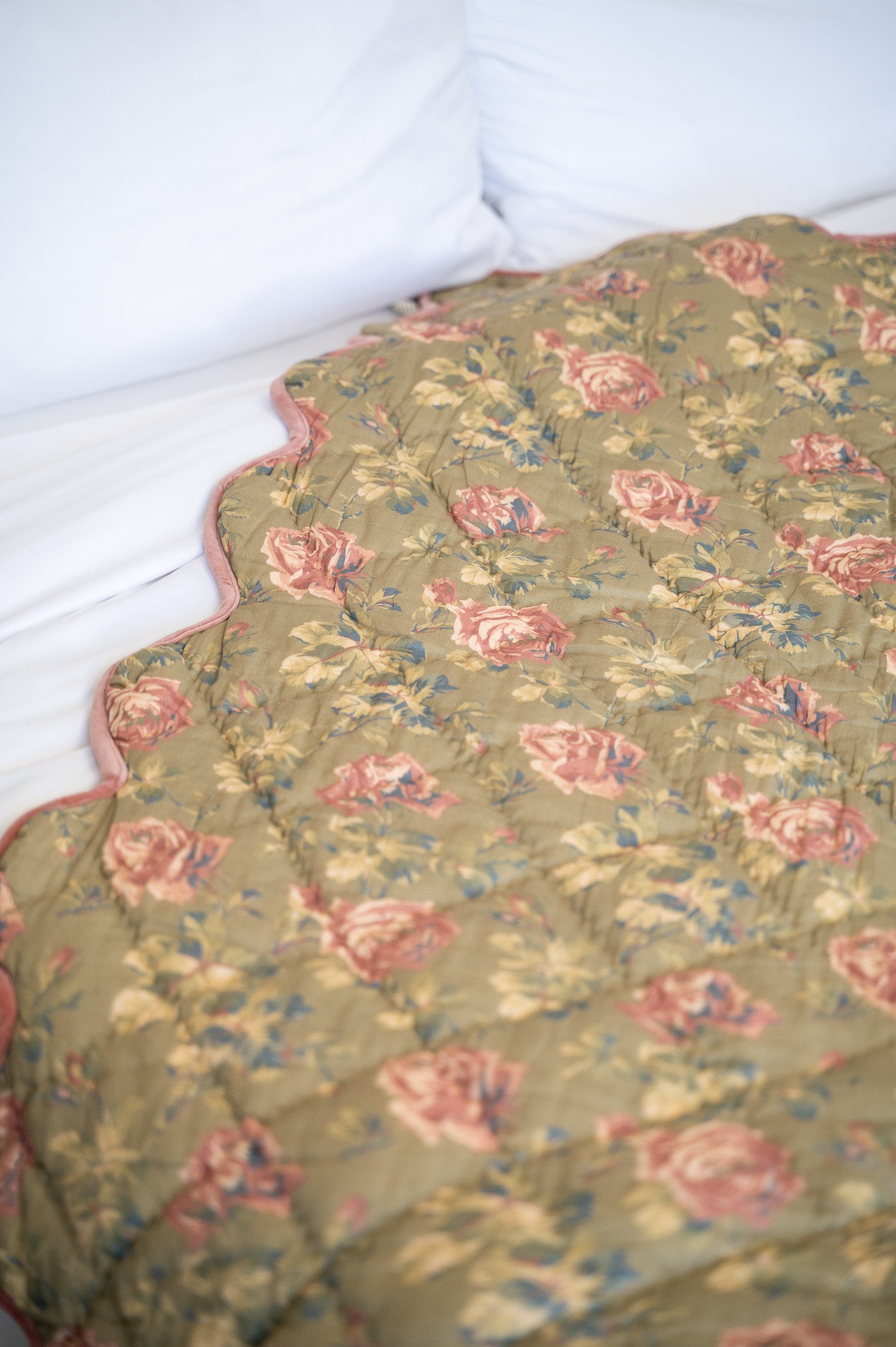 Vintage Rose Throw