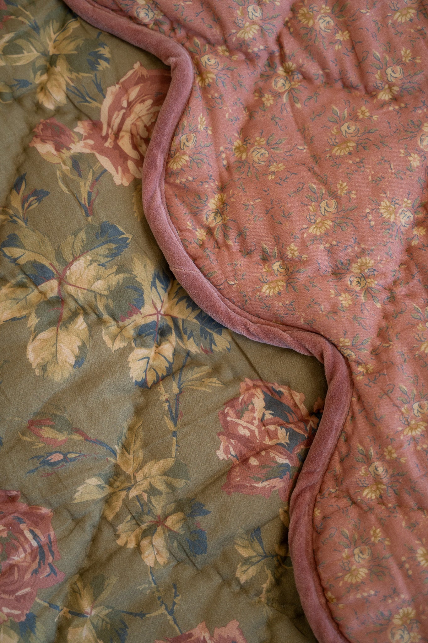 Vintage Rose Throw