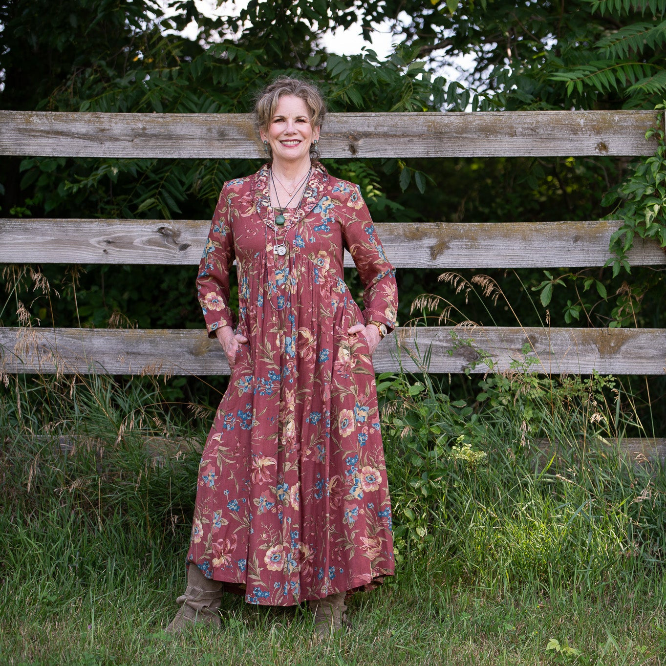 The Wandering Rose Dress