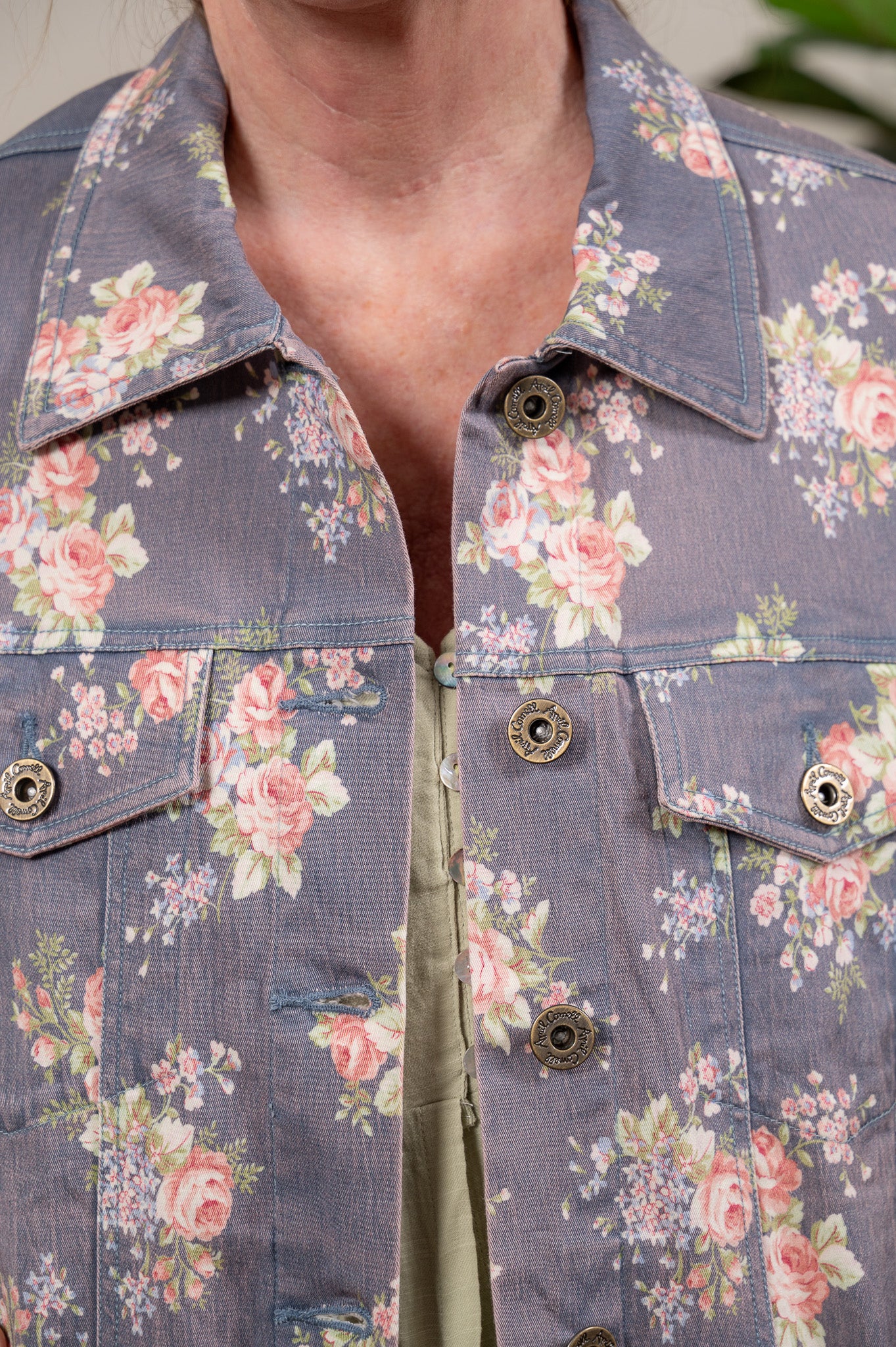 The Wild Rose Denim Jacket