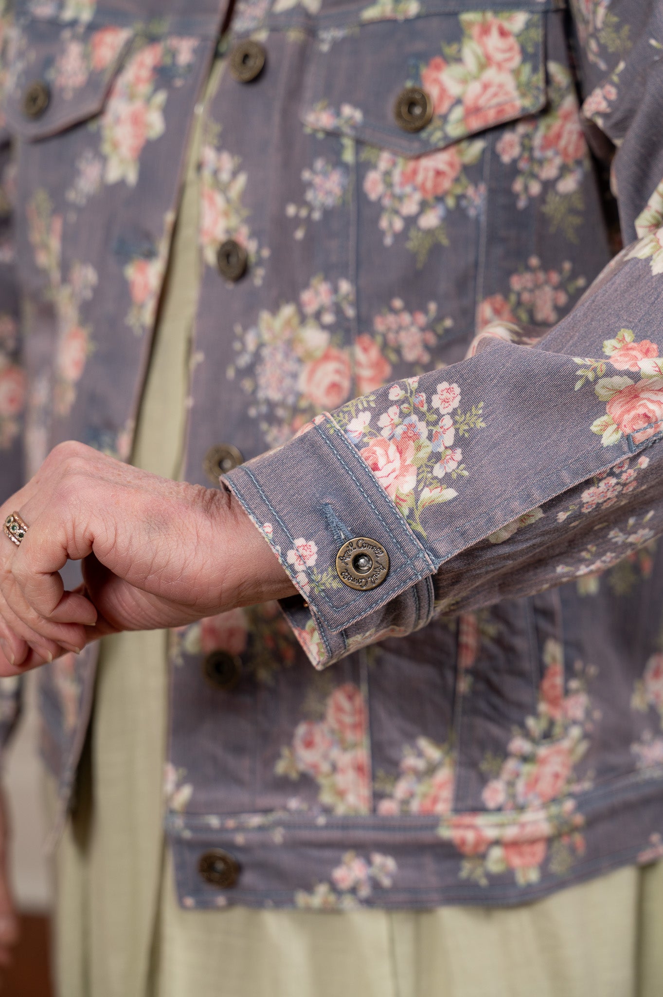 The Wild Rose Denim Jacket