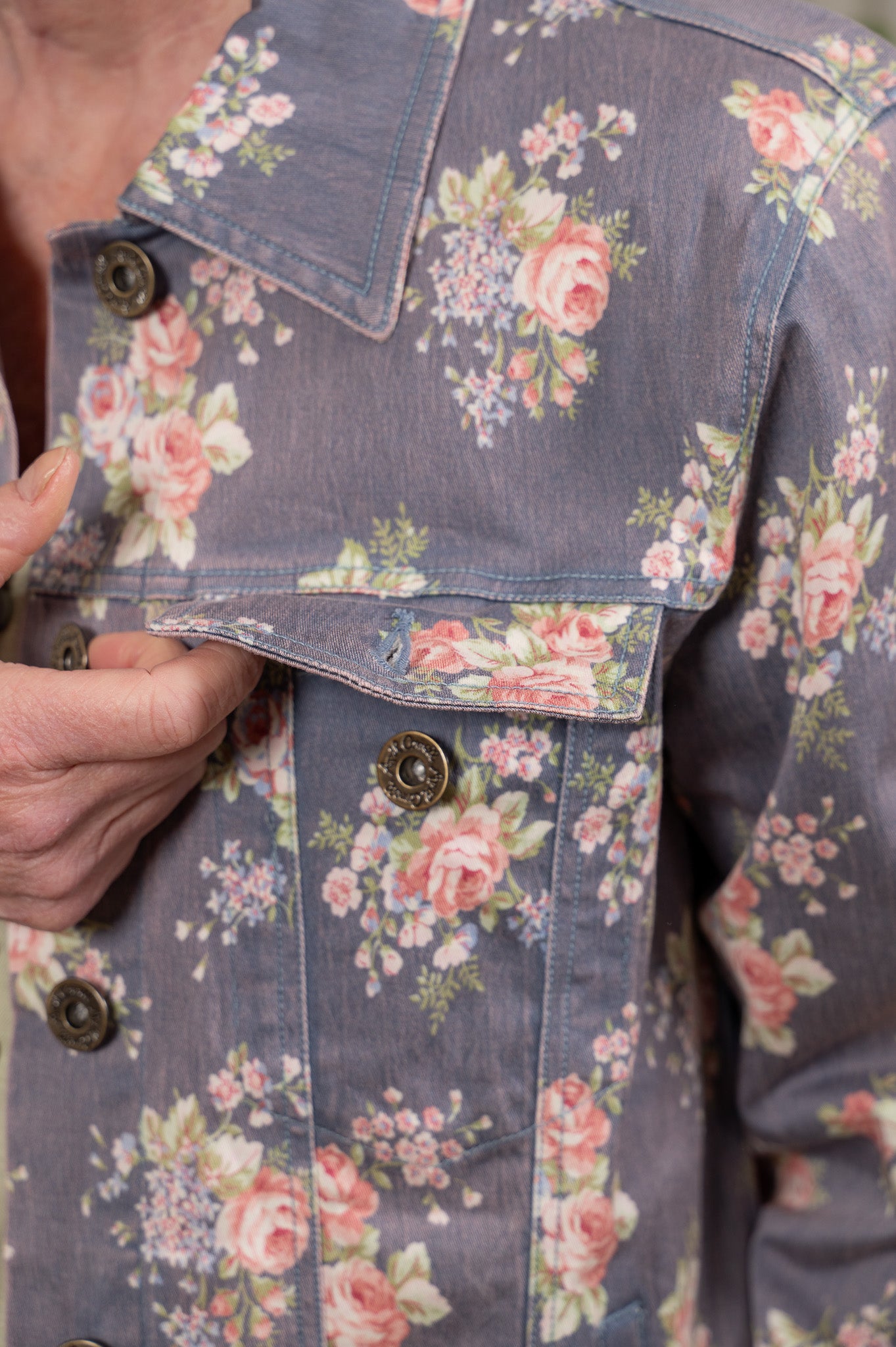 The Wild Rose Denim Jacket