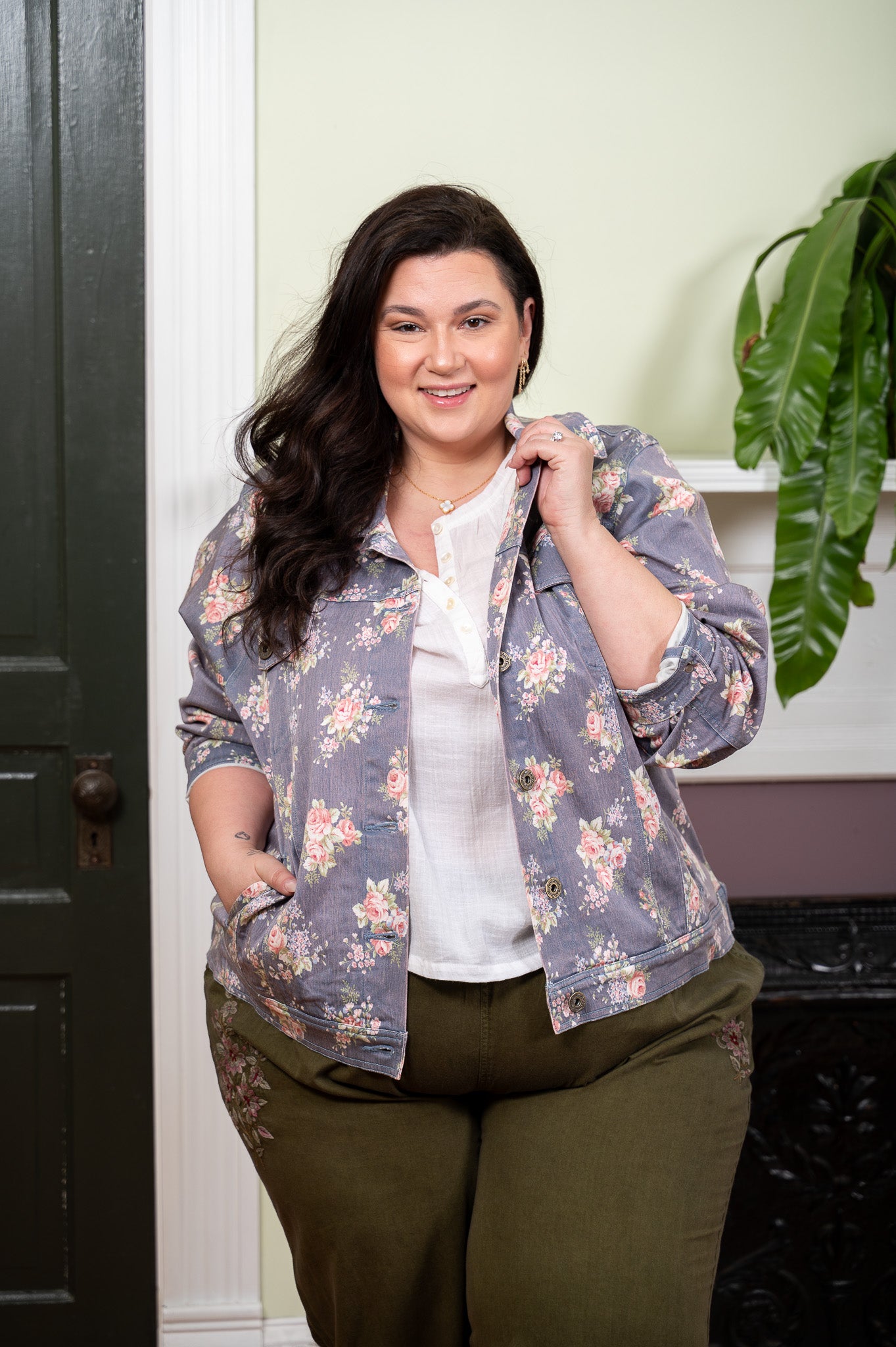 The Wild Rose Denim Jacket