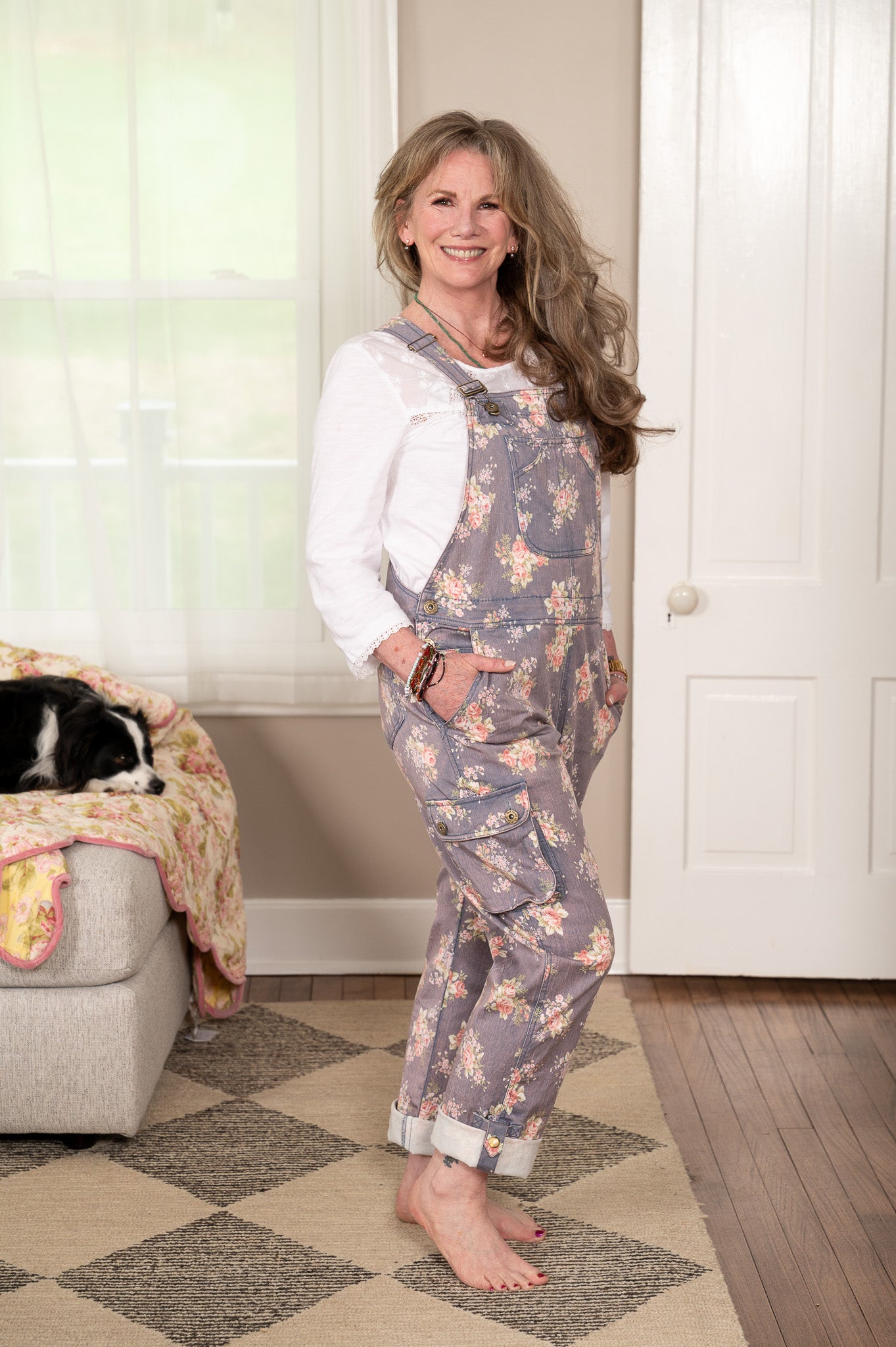 The Wild Rose Overall | April Cornell Overalls - Modern Prairie Inc.