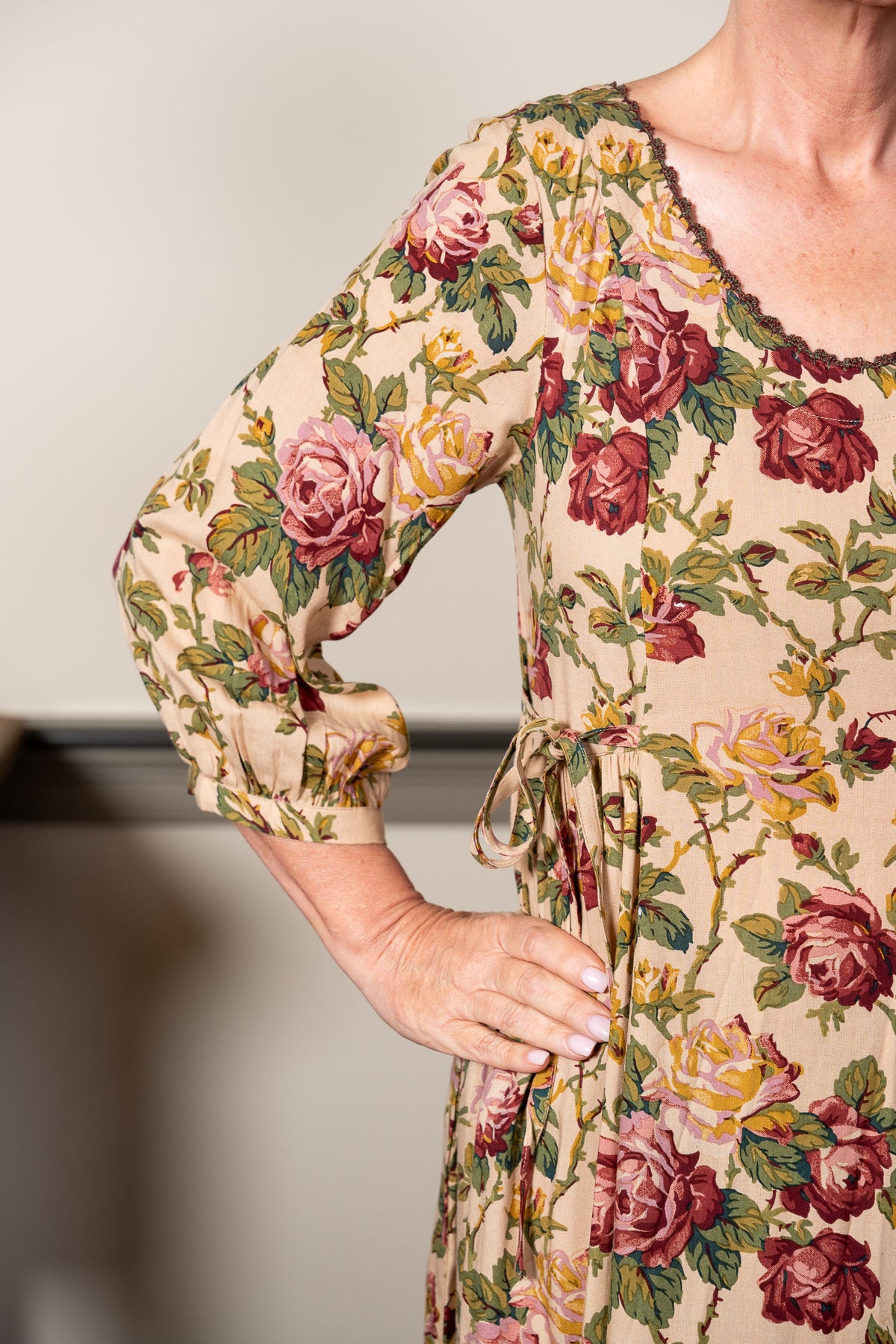 Winter Rose Dress