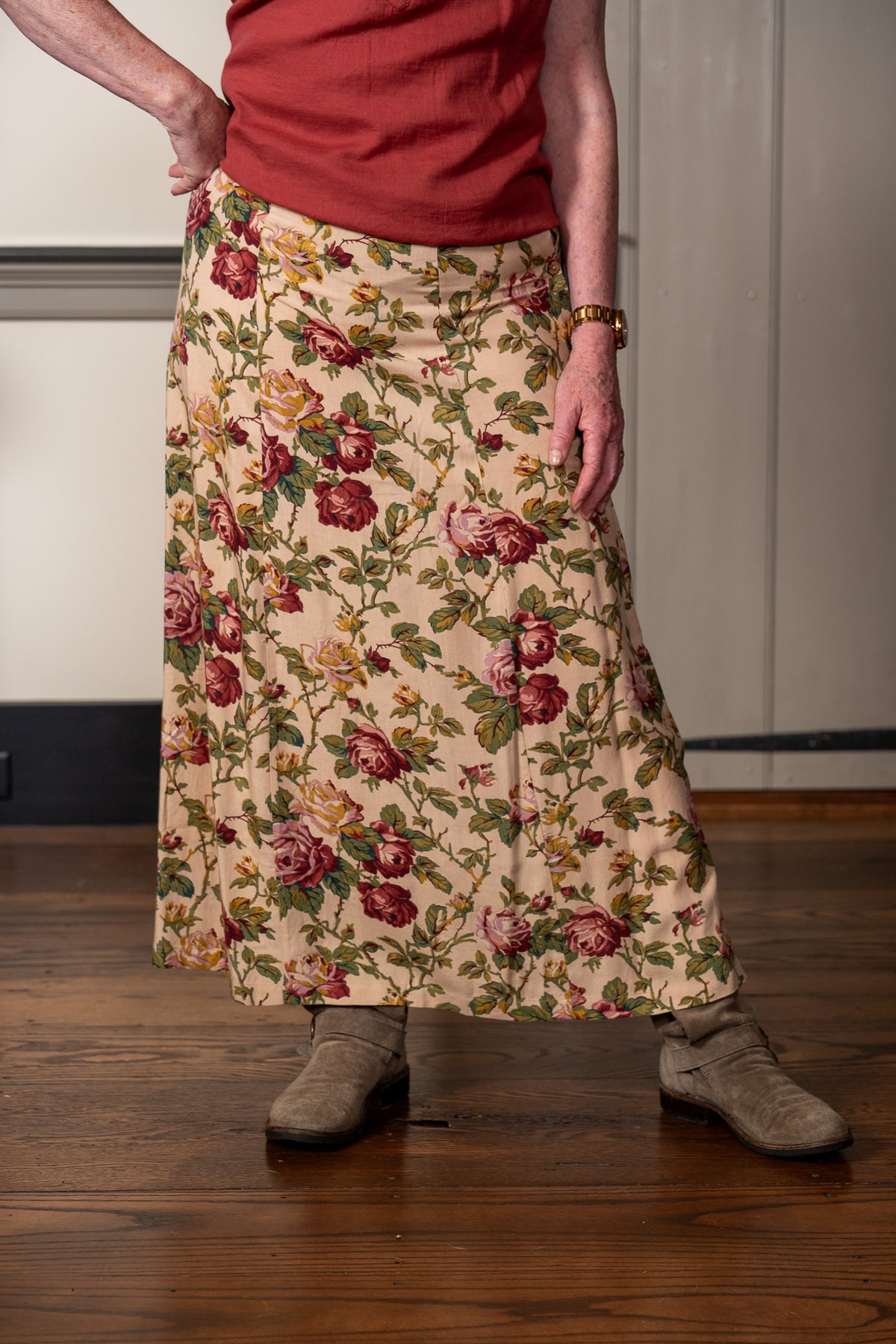 Winter Rose Skirt