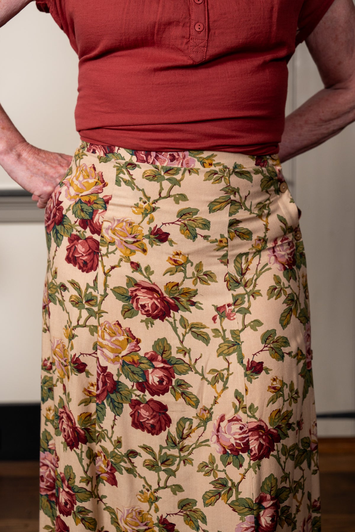 Winter Rose Skirt