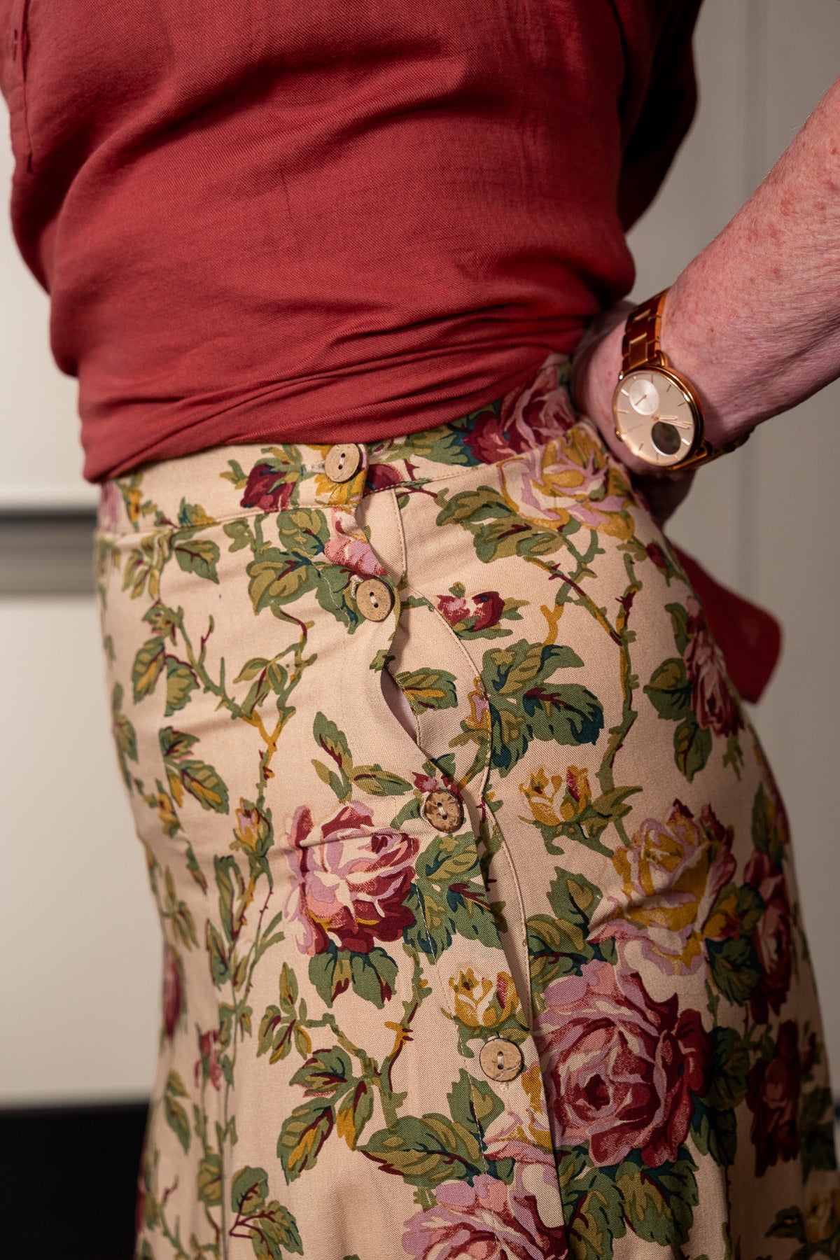 Winter Rose Skirt