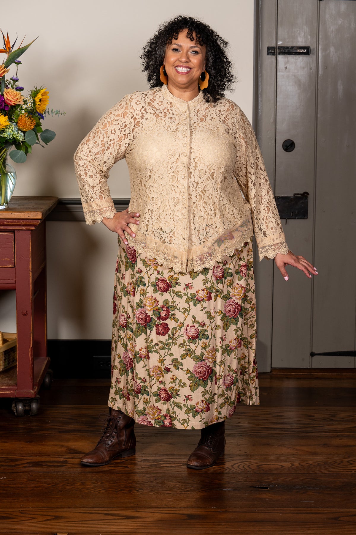 Winter Rose Skirt