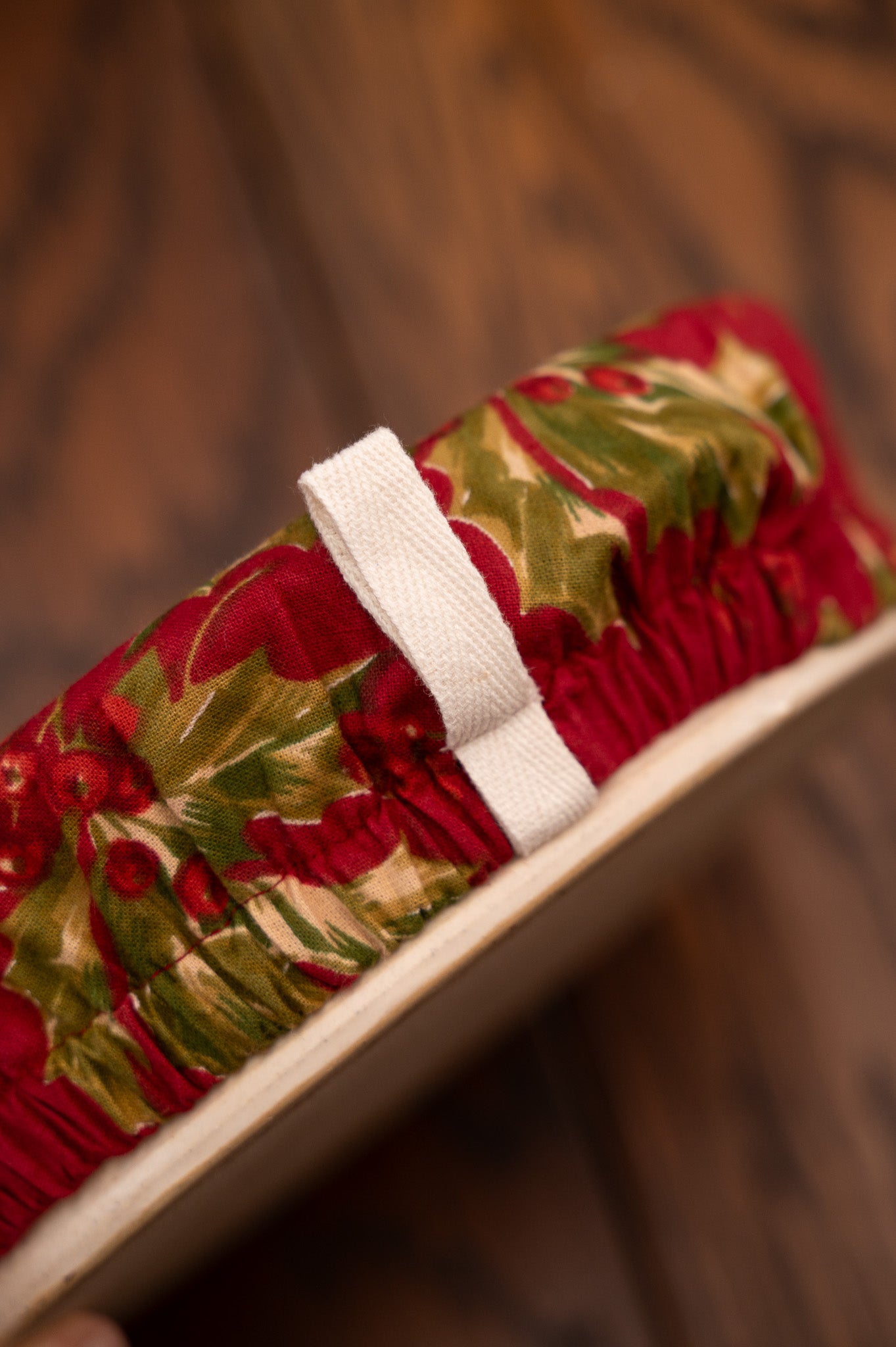 Holly Winterberry Bowl Covers, Set of 2