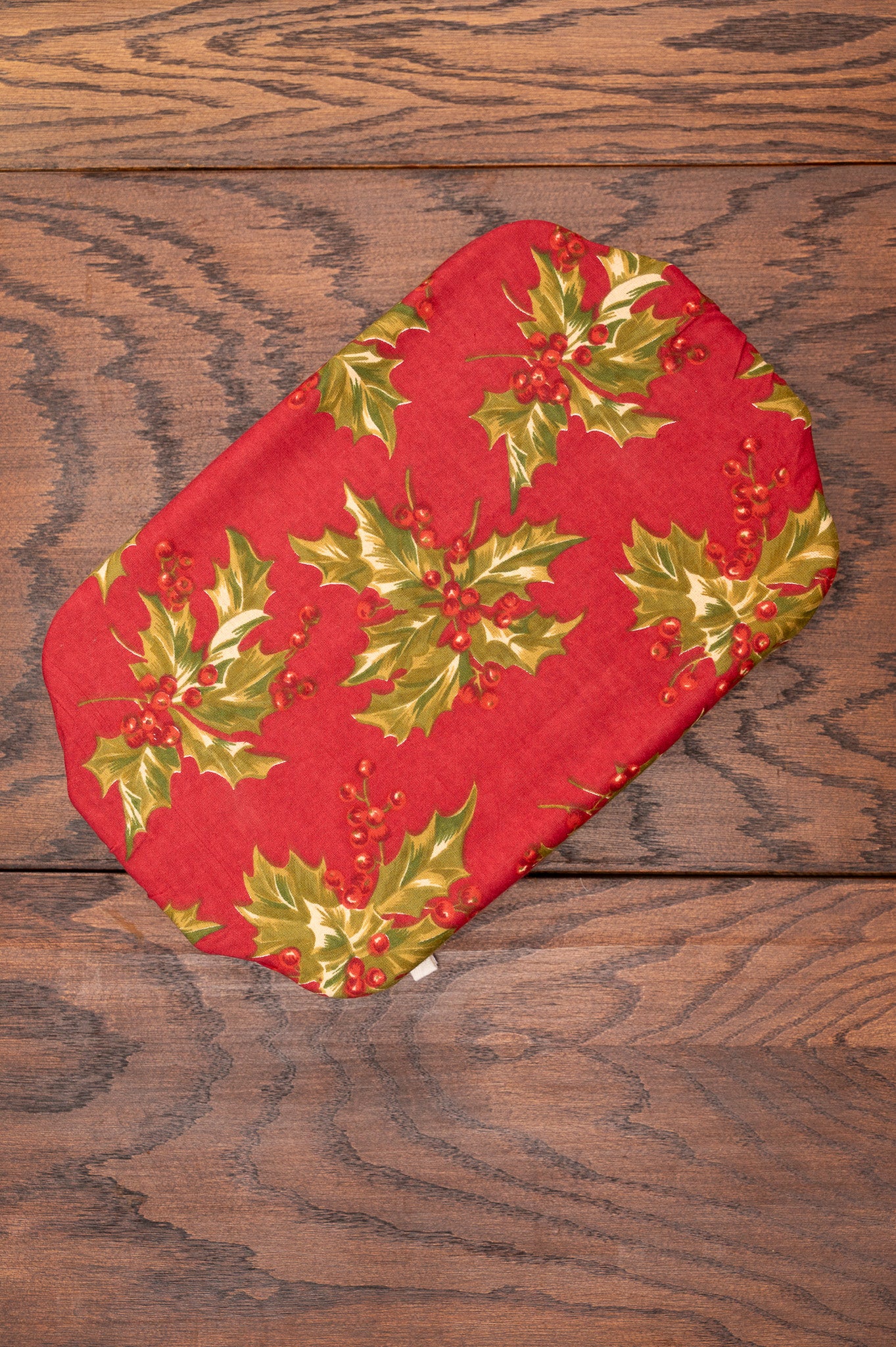 Holly Winterberry Casserole Covers, Set of 2