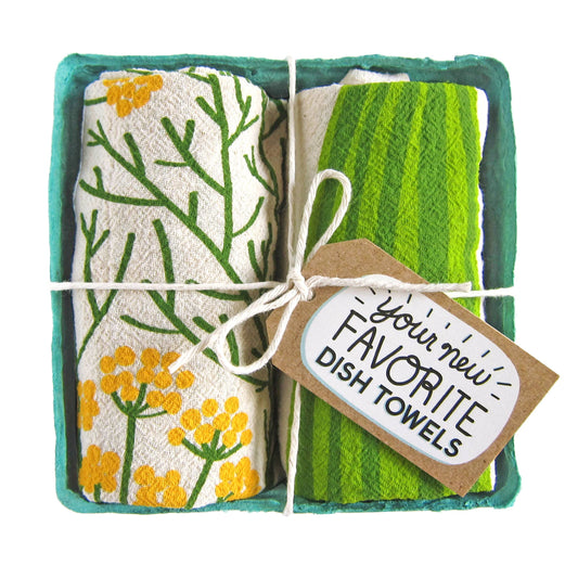 It's a Big "Dill" Tea Towel, Set of 2